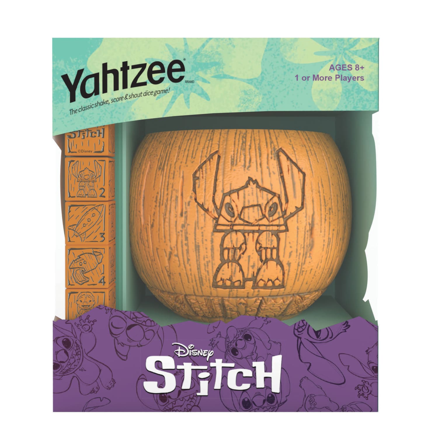 USAopoly YAHTZEE Disney Stitch Dice Game - Image 4