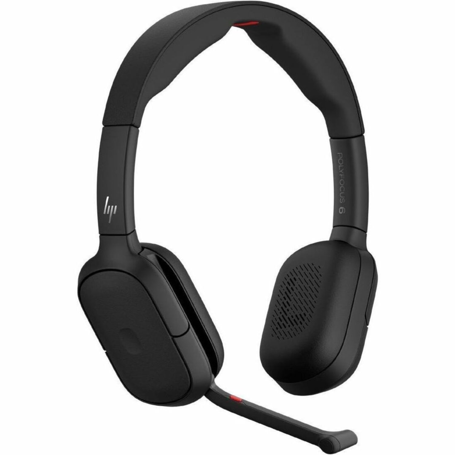 Poly Focus 625 Wired/Wireless Headset, Over-The-Head, Binaural, Supra-aural, C56XPAAAC3 - Image 3