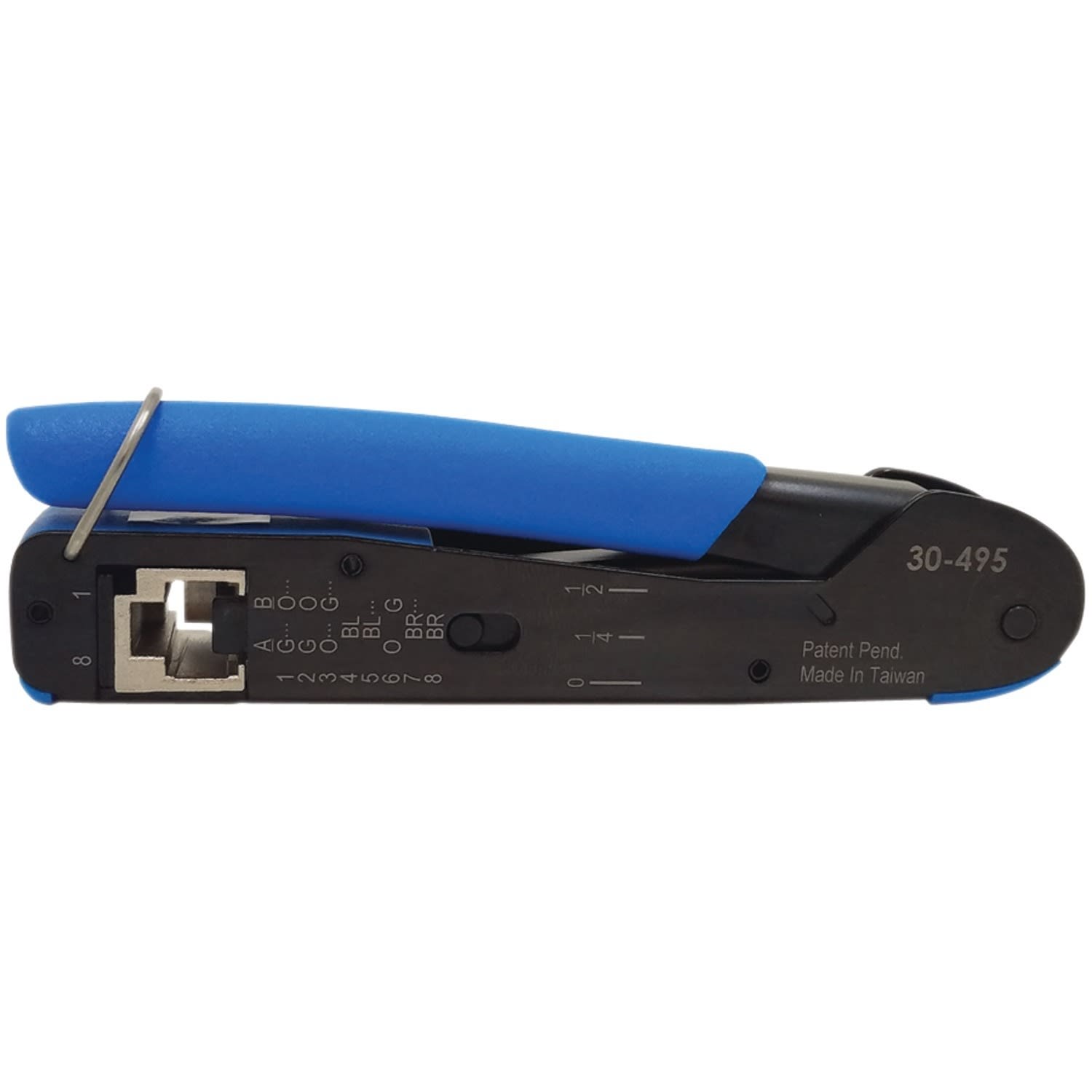 IDEAL FT-45 Feed-Thru Mod Plug Crimp Tool - Image 6