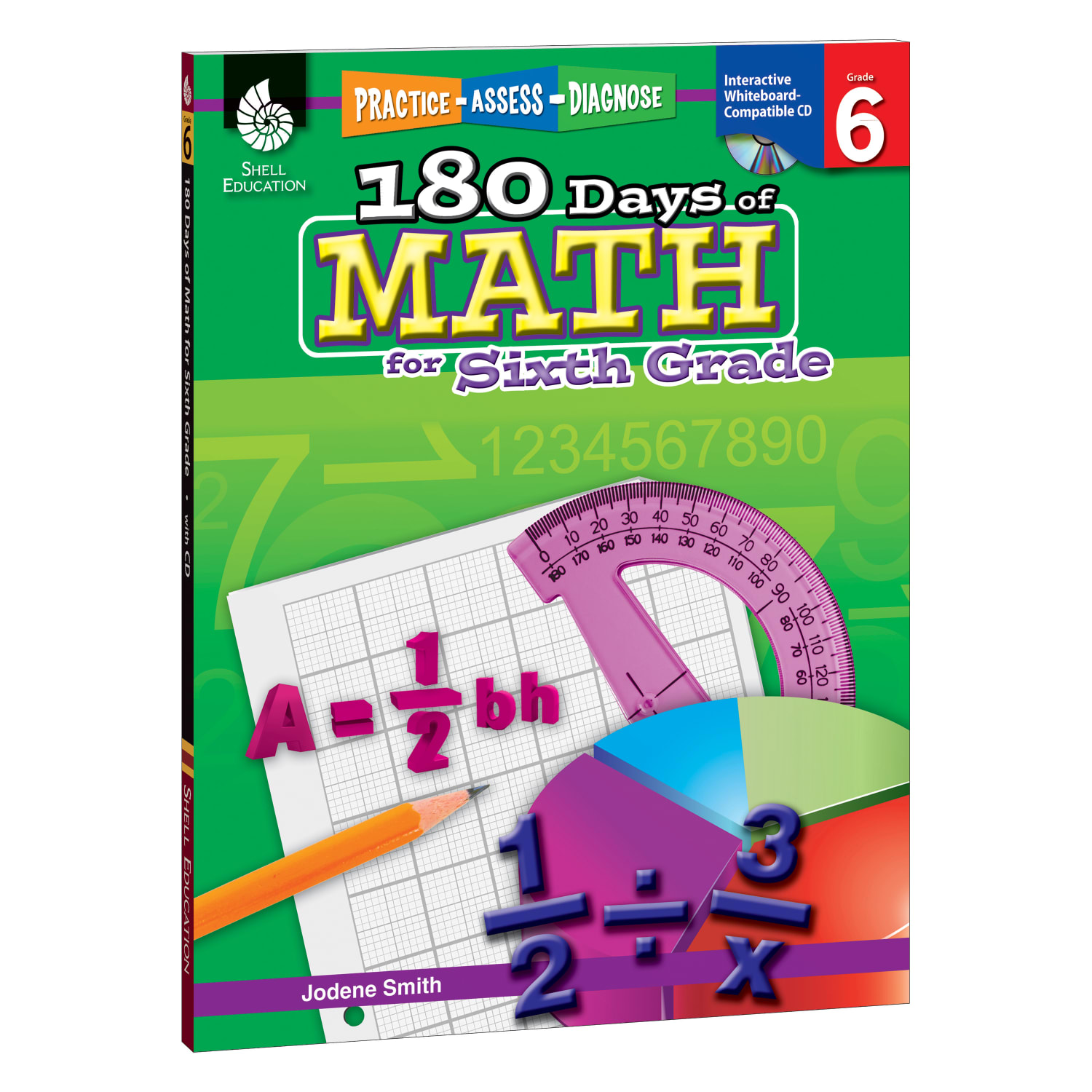 Shell Education 180 Days of Math Practice, Grade 6 - Image 3