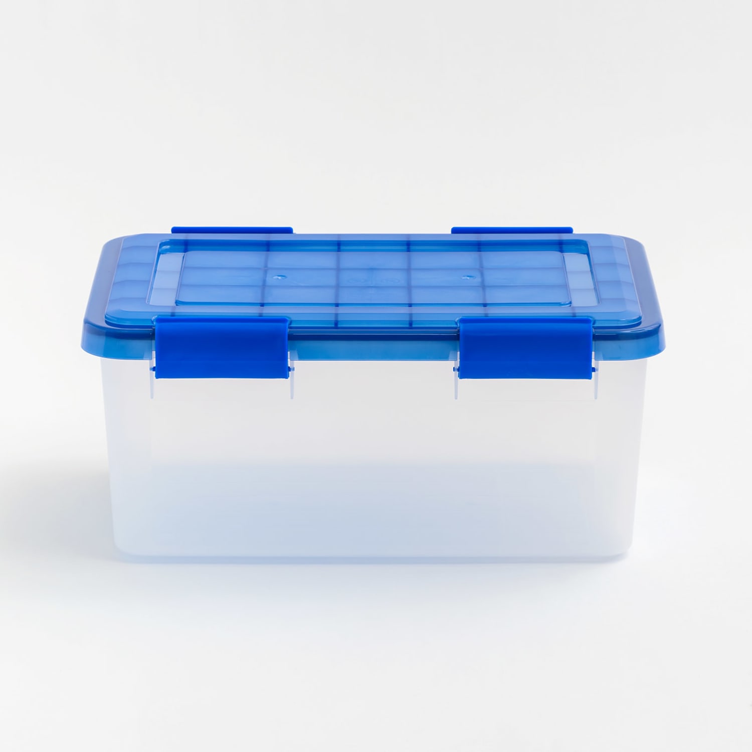 Iris Ultimate Weathertight Storage Box, 17-1/2inL x 16-3/16inW x 10-1/4inH, 19 Qt, Clear - Image 3