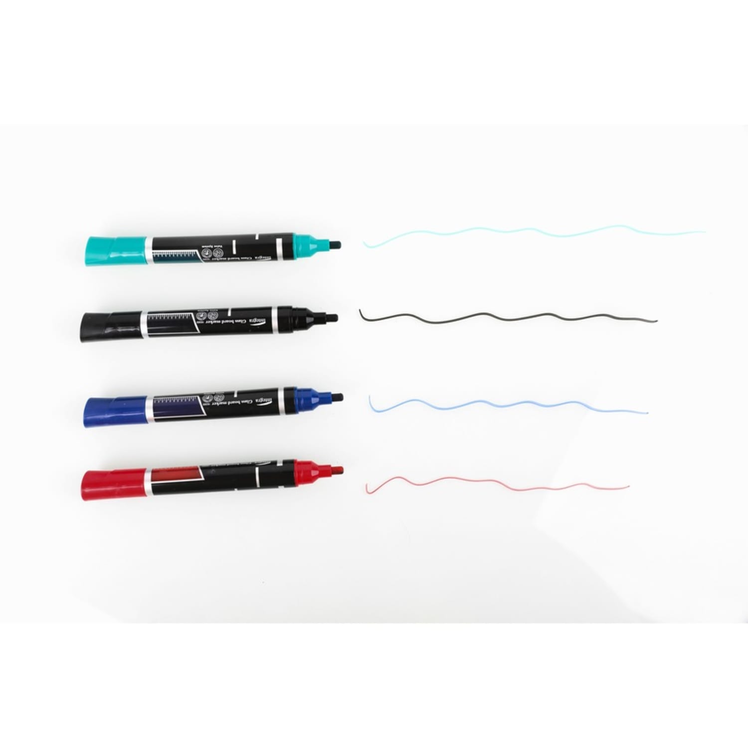 Integra Dry-Erase Markers - Erasable - Assorted Ink - 4 / Pack - Image 4