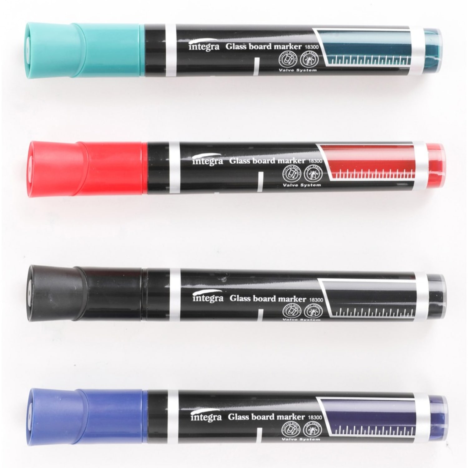 Integra Dry-Erase Markers - Erasable - Assorted Ink - 4 / Pack - Image 5