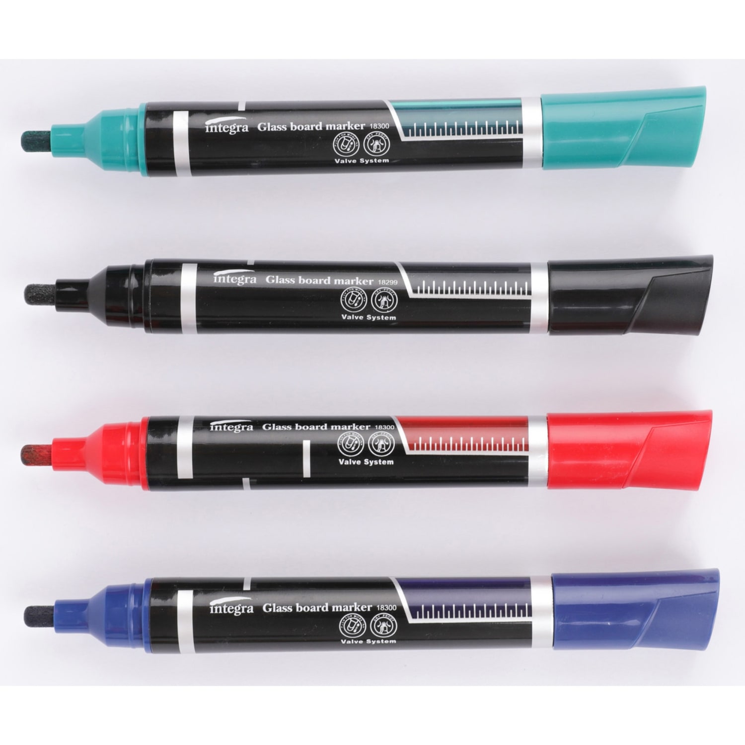 Integra Dry-Erase Markers - Erasable - Assorted Ink - 4 / Pack - Image 6