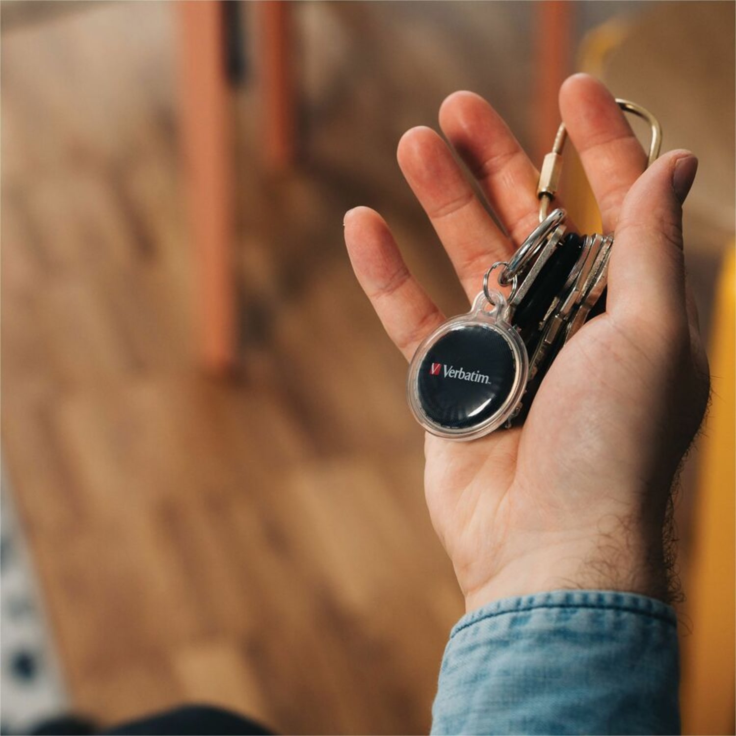 Verbatim My Finder Bluetooth Coin Tracker 1pk - Black - Bluetooth - Image 5