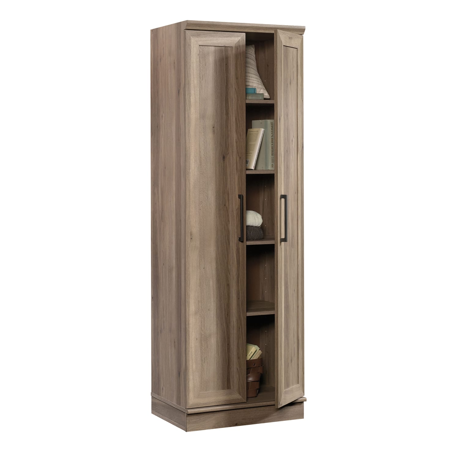 Sauder HomePlus Narrow Storage Cabinet, Salt Oak - Image 3