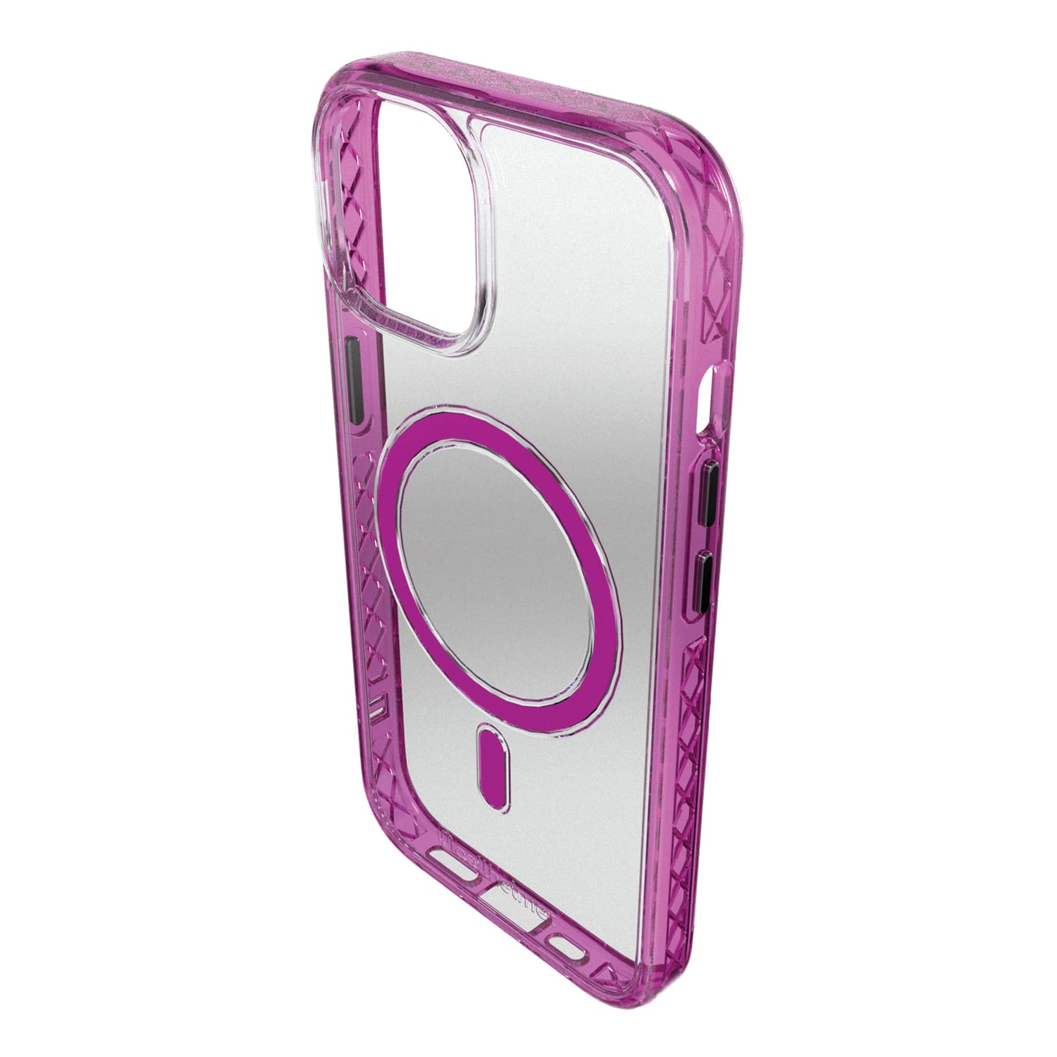 cellhelmet Magnitude Series MagSafe-Compatible Case, For iPhone 15, Vivid Magenta, C-MAG-i15-6.1-MAG - Image 6