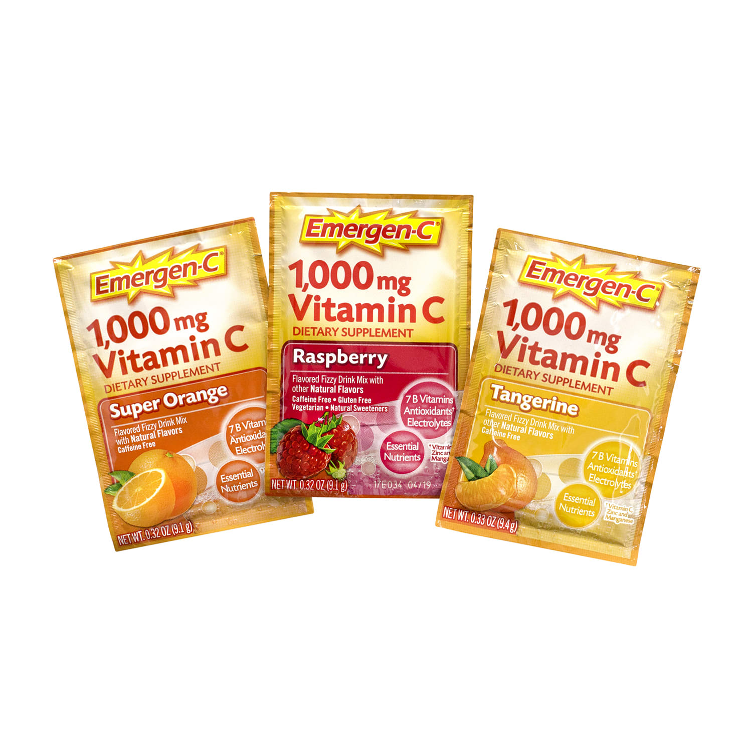 Emergen-C Vitamin C Dietary Supplement Drink Mix, Variety, Case Of 90 Packs - Image 6