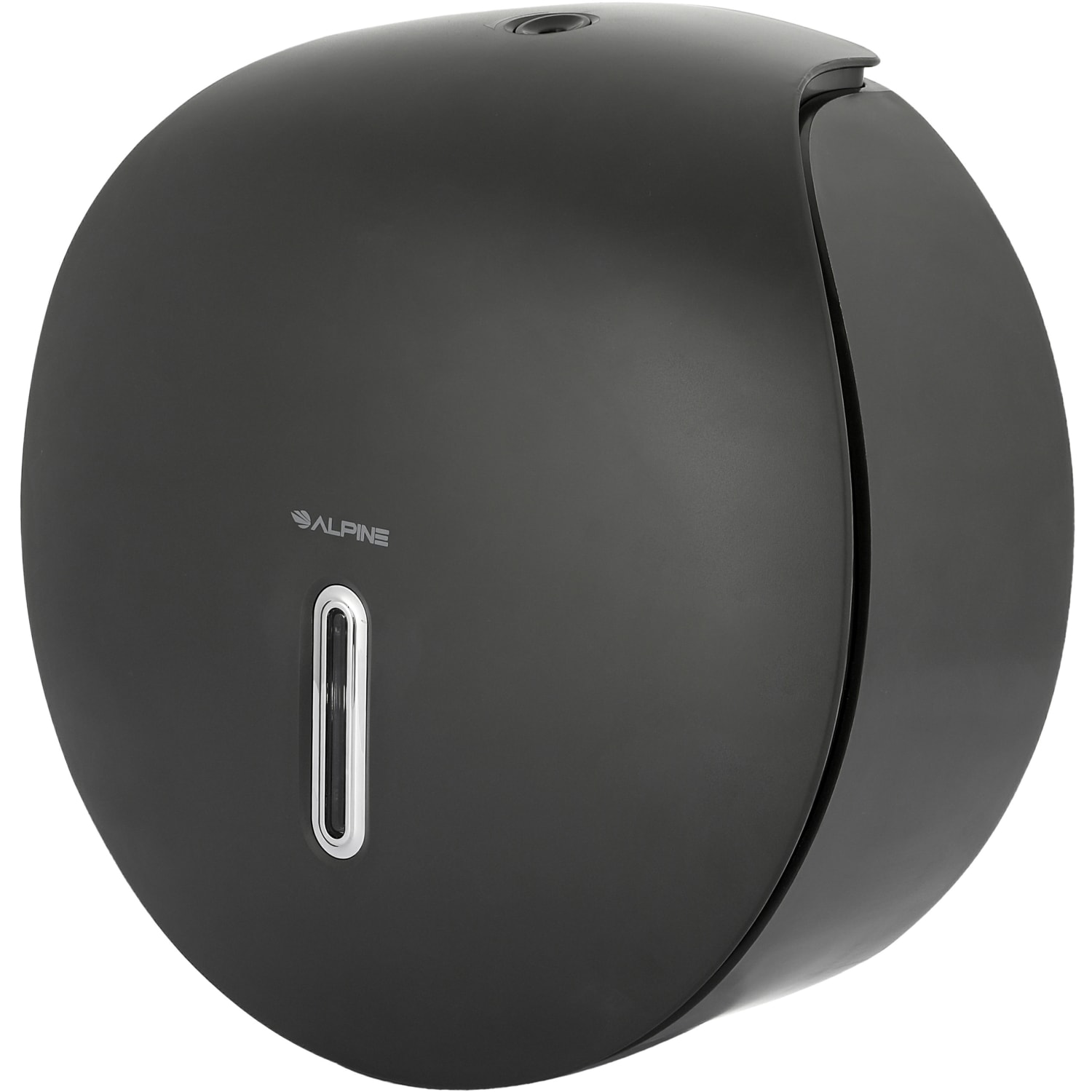 Alpine Single Roll Jumbo Toilet Paper Dispenser, 11-3/4inH x 11-1/2inW x 5-5/16inD, Gray - Image 3