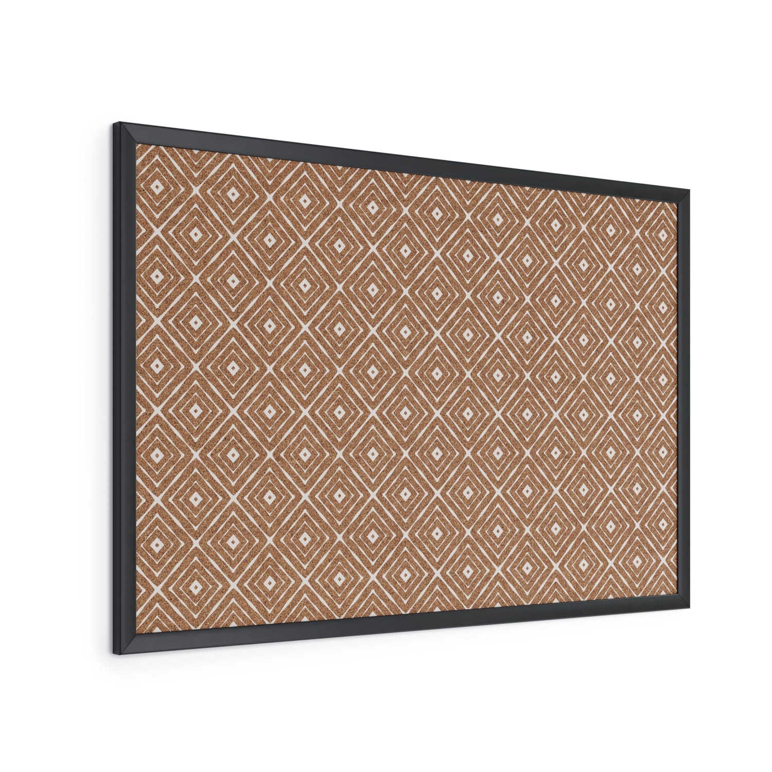 U Brands Fashion Cork Bulletin Board, 36in X 24in, Black Wood Frame, Actual Size 35in X 23in (2884U00-01) - Image 6