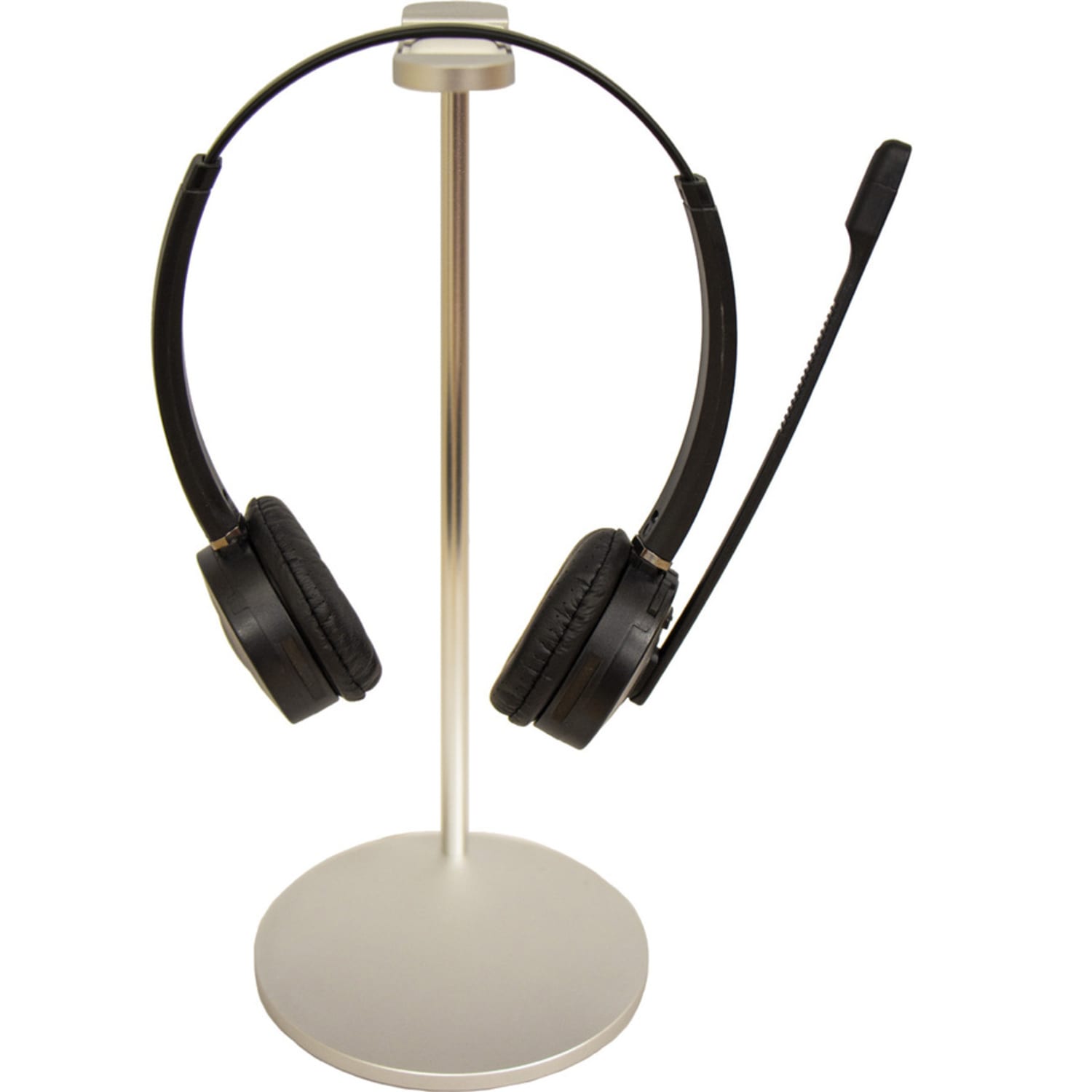 Spracht HSS-2010 Headset Holder - 4.3in Height x 4.3in Width x 9.9in Depth - Aluminum Alloy - Metallic Silver - Image 3