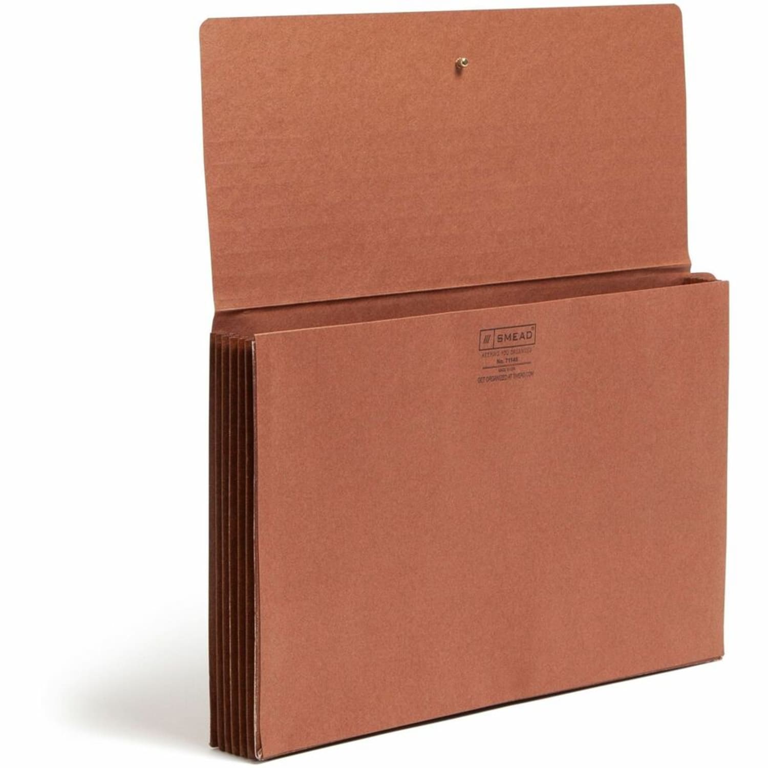 Smead Red Rope End-Tab Wallets, Legal Size, 5 1/4in Expansion, 30% Recycled, Redrope, Pack Of 10 - Image 6
