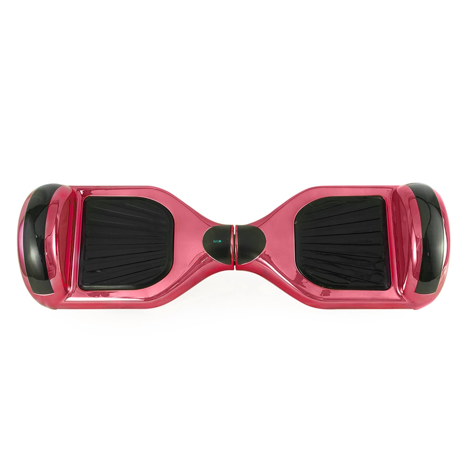 AOB Hoverboard With Bluetooth Speakers, Red Chrome - Image 3