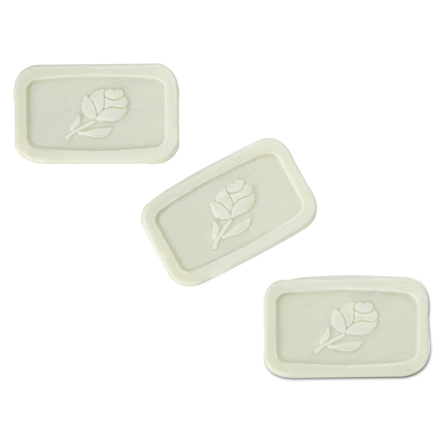 Good Day Unwrapped Amenity Bar Soap, Fresh Scent, # 1/2, 1,000/Carton - Image 3