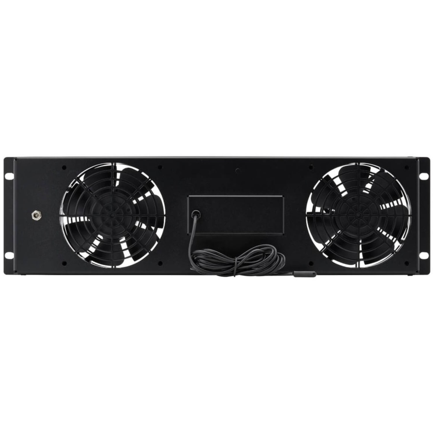 Eaton Tripp Lite Series Blanking Panel for 19 in. Racks - 3U, 2 12VDC Extra-Quiet Fans, Digital Temperature Sensor, LCD - SRFAN3UDCTEMP - Image 3