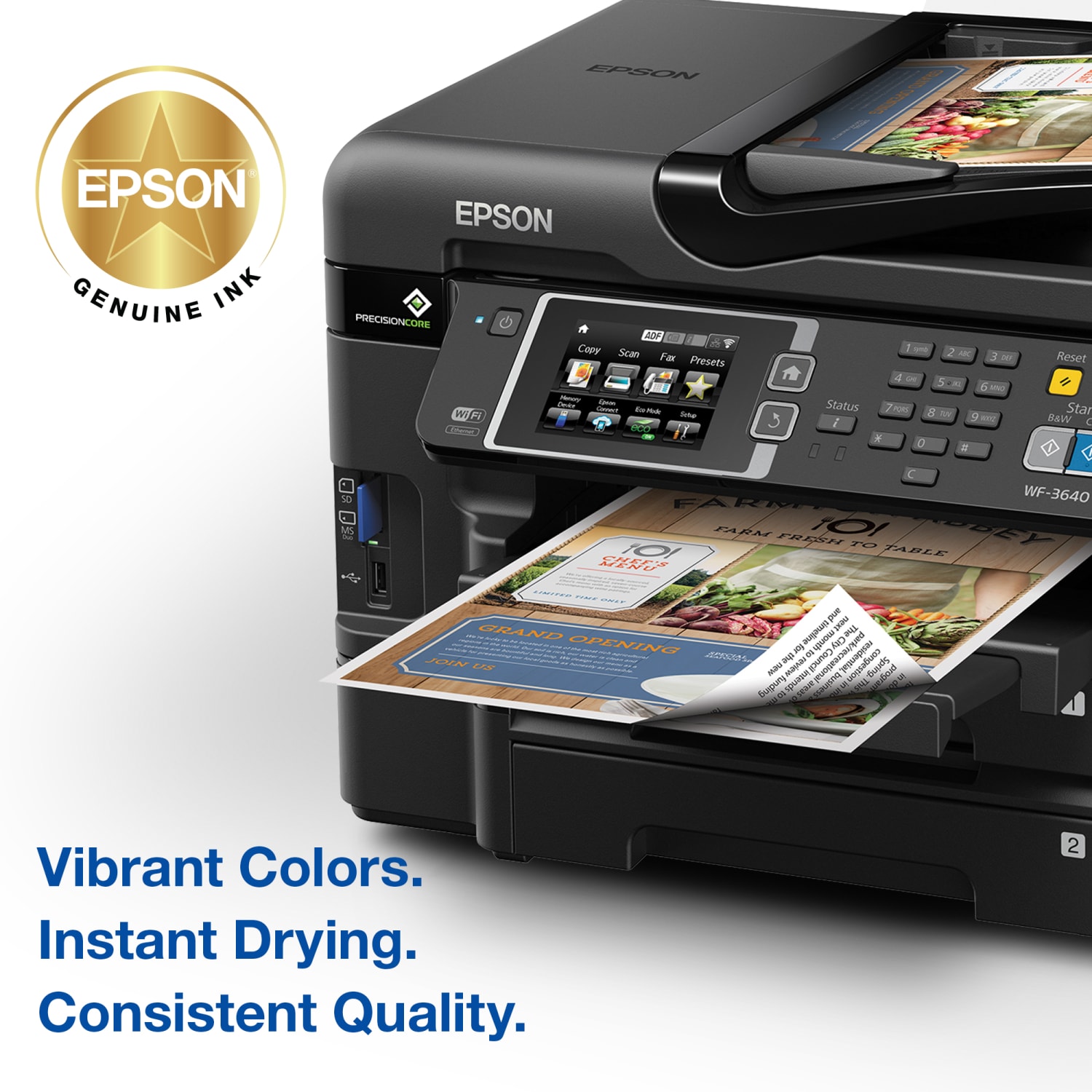 Epson 252XL Black/252 DuraBrite Cyan; Magenta; Yellow High-Yield/Standard Yield Ink Cartridges, Pack Of 4, T252XL-BCS - Image 5