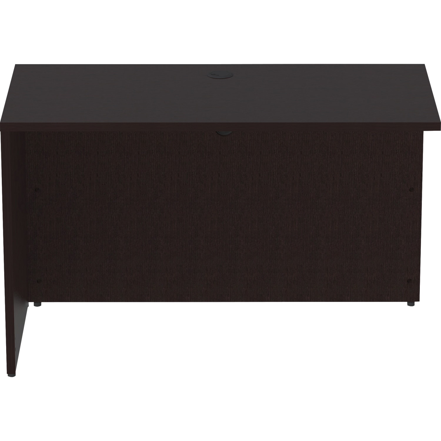 Lorell Essentials 48inW Desk Return, Espresso - Image 3