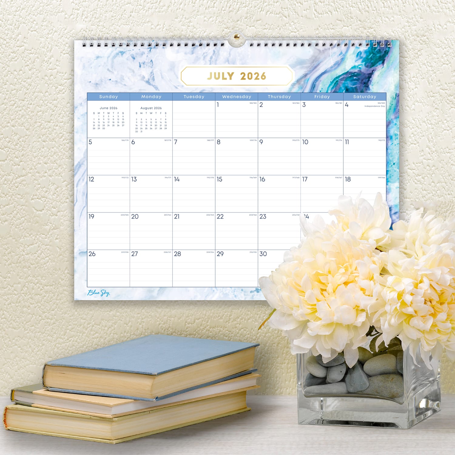 Wall Calendar BS Gemma - 15x12 AY26-27 Monthly Safety Wirebound - - Image 4