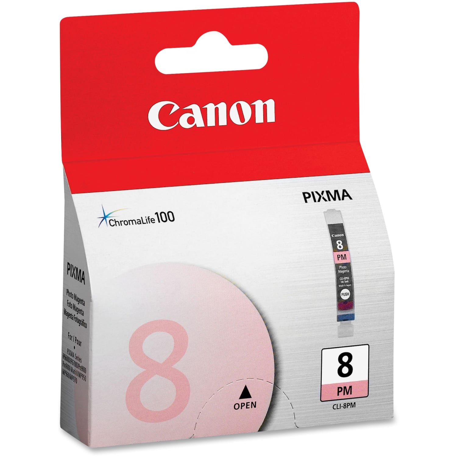 Canon CLI-8PM ChromaLife 100 Photo Magenta Ink Tank, 0625B002AA - Image 3