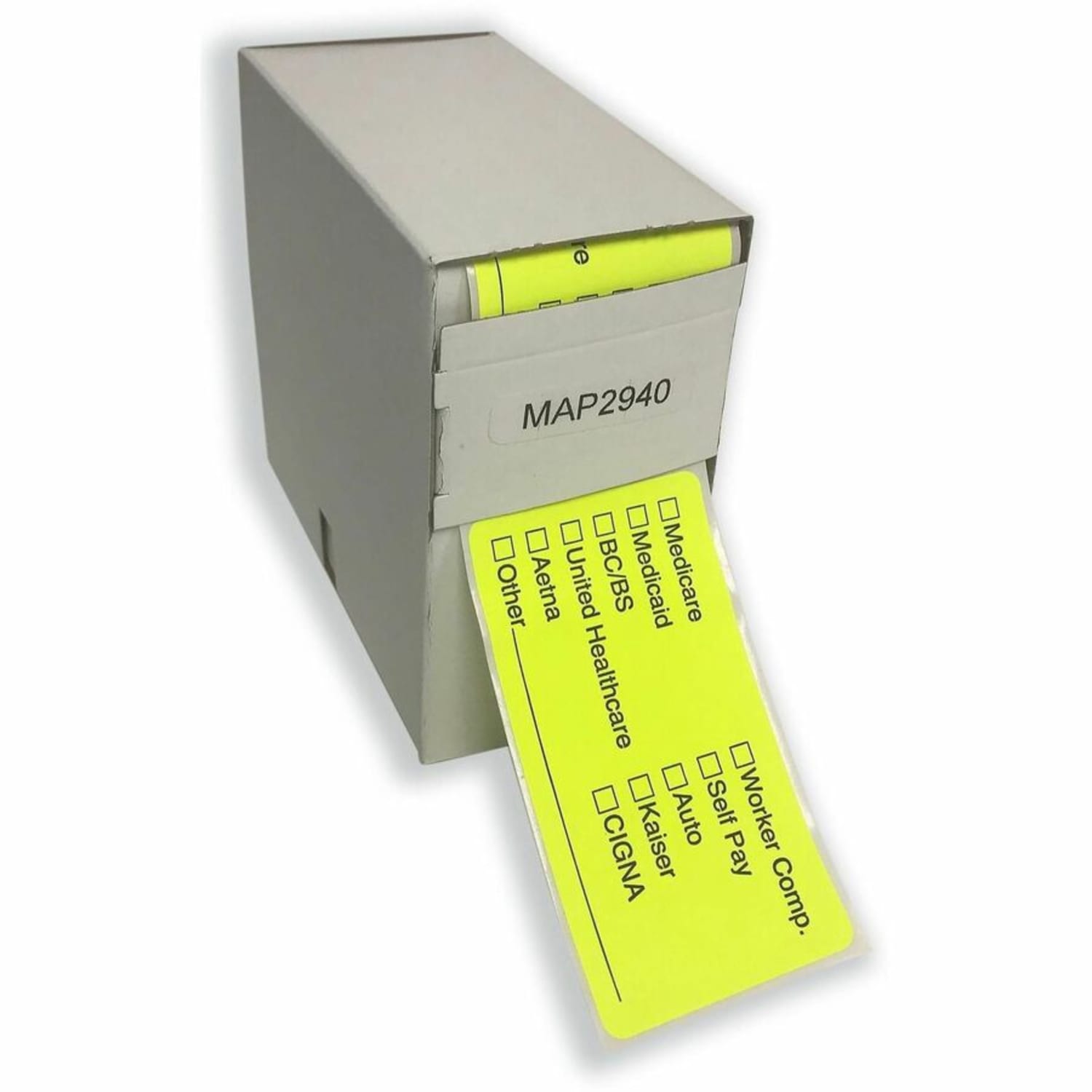 Tabbies Permanent "Medical Office Insurance" Label Roll, TAB02940, Roll Of 250 - Image 3