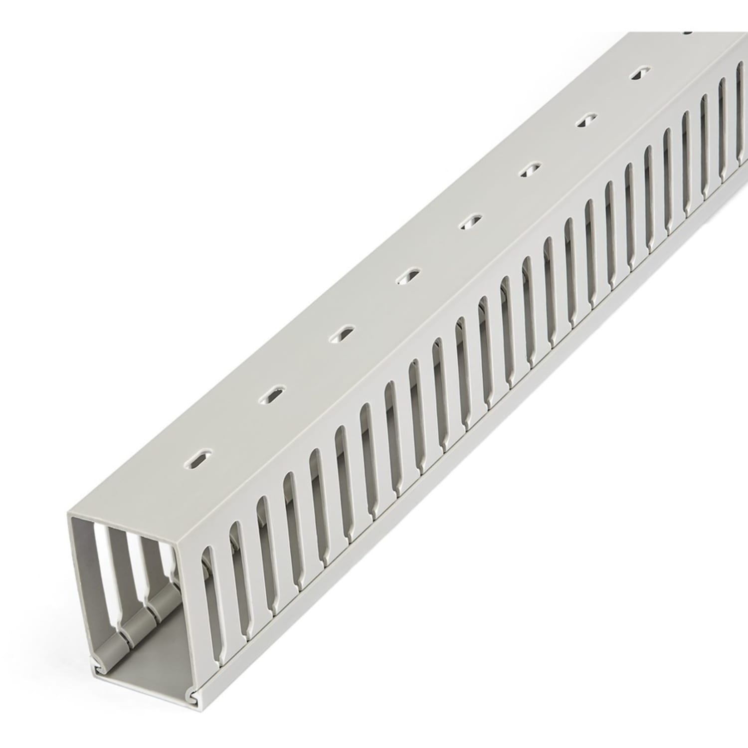 StarTech.com Cable Management Raceway w/Parallel Slots 78in - Network Cable Hider Kit - Slotted Wire Duct System - CBMWD5075 - Image 3