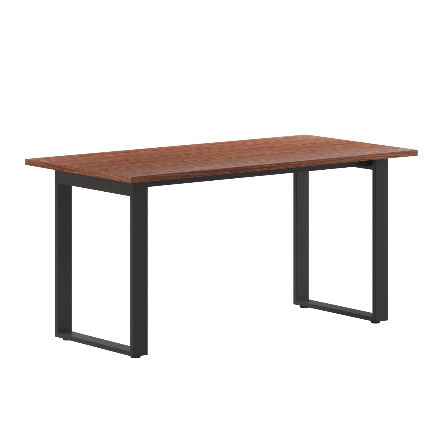 Flash Furniture Redmond Commercial 60x30 Conference Table with 1in Thick Double Sided Laminate Table Top with PVC Edging and Heavy Duty U-Frame Steel Base, Walnut - Image 3