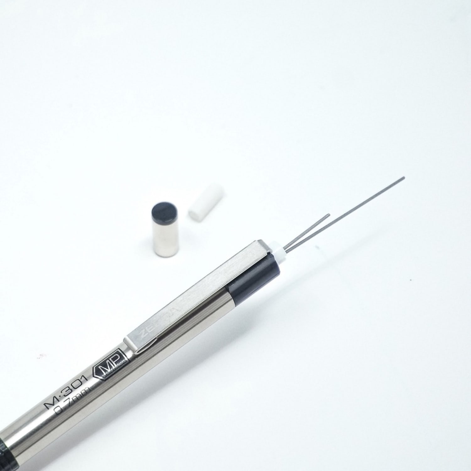 Zebra Pen STEEL 3 Series M-301 Mechanical Pencils, Pack Of 12, Fine Point, 0.5 mm, Black Barrel - Image 5