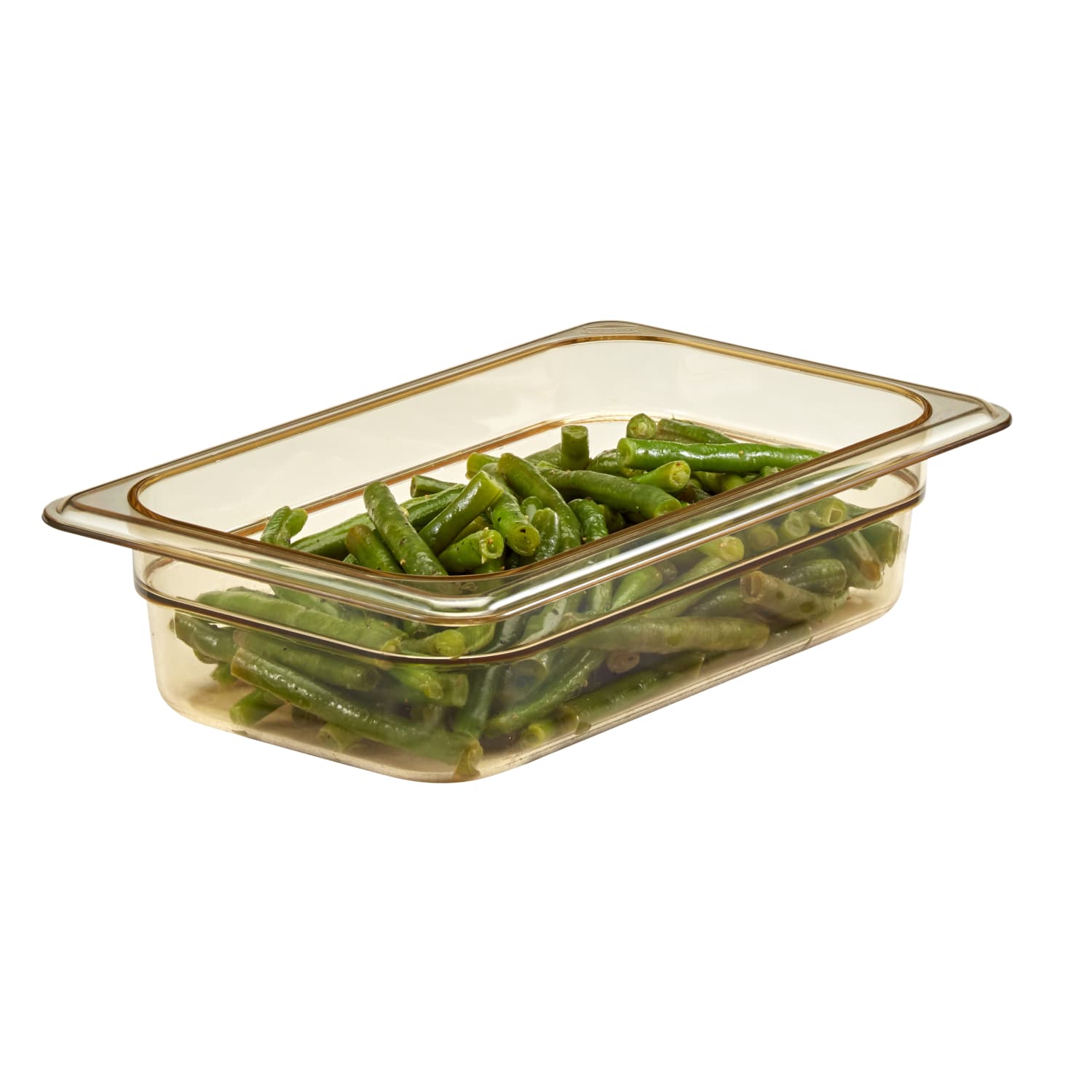 Cambro H-Pan High-Heat GN 1/4 Food Pans, Amber, Pack Of 6 Pans - Image 3