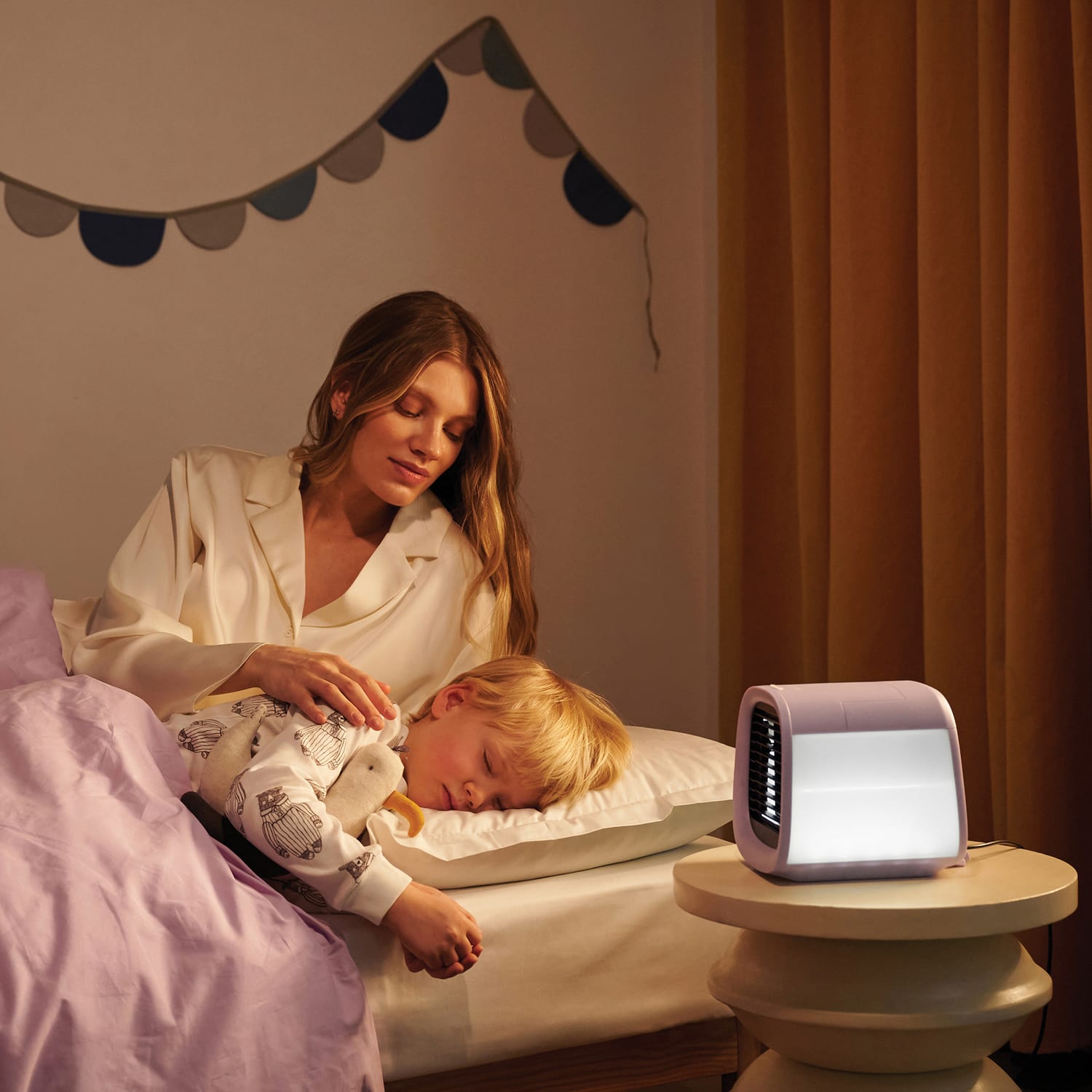 Evapolar evaCHILL Personal Evaporative Air Cooler And Humidifier, 6-13/16inH x 6-3/4inW x 6-3/4inD, Lavender - Image 4