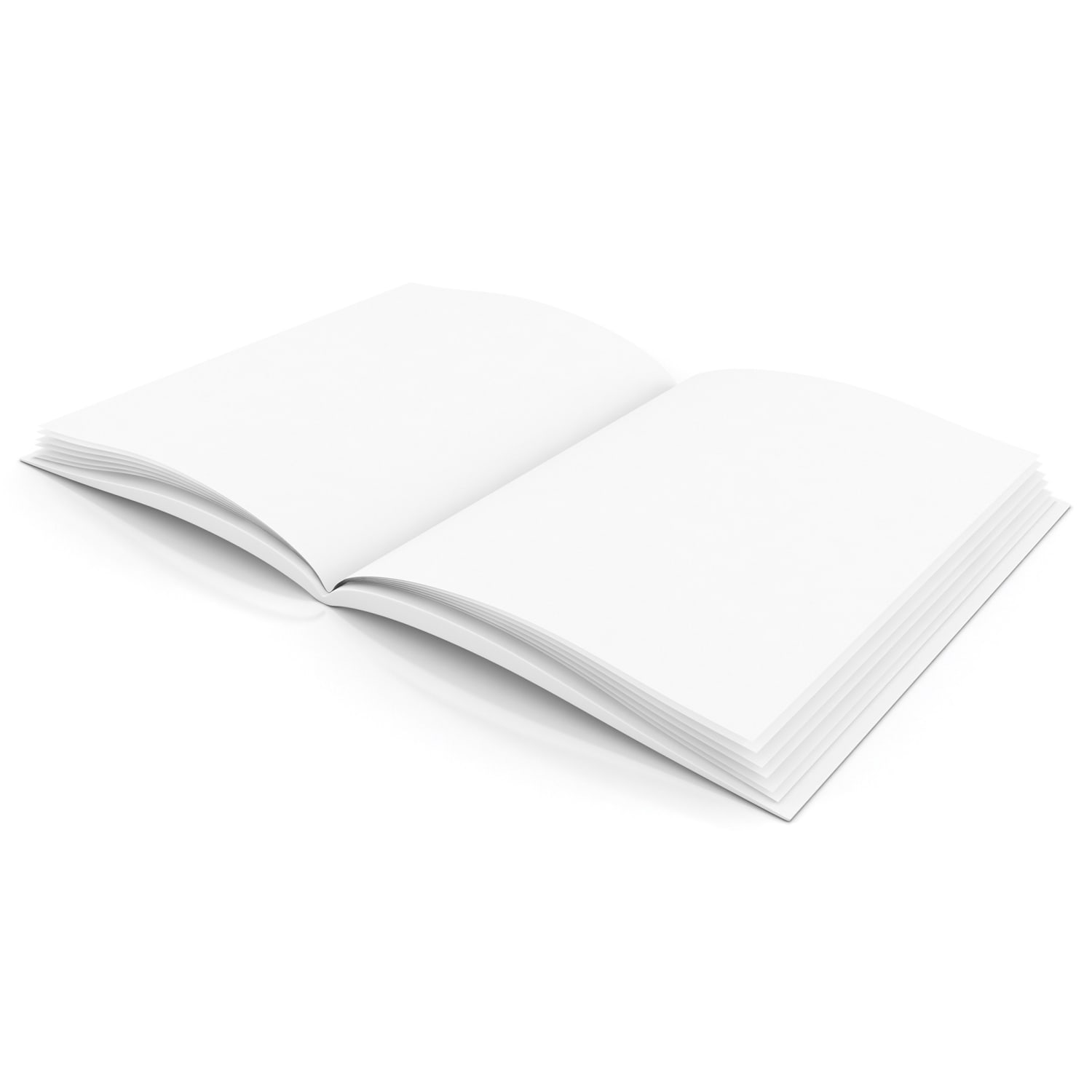 Hayes Publishing Hardcover Blank Book, Portrait 6in x 8in, White, Pack Of 12 - Image 3