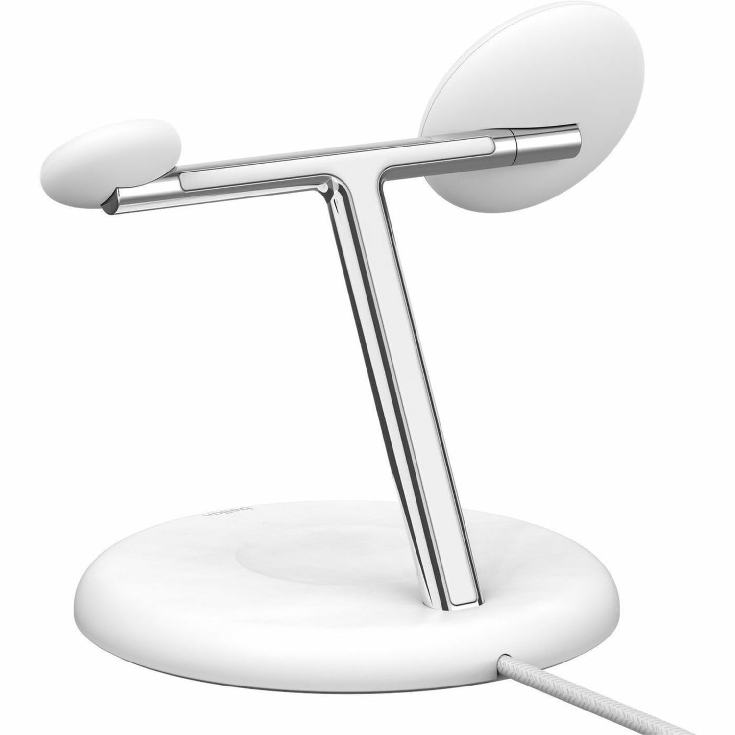 Belkin BoostCharge Pro Cradle - Wireless - iPhone, Apple Watch, AirPods - 3 Slot - Qi2 - Charging Capability - White - Image 4