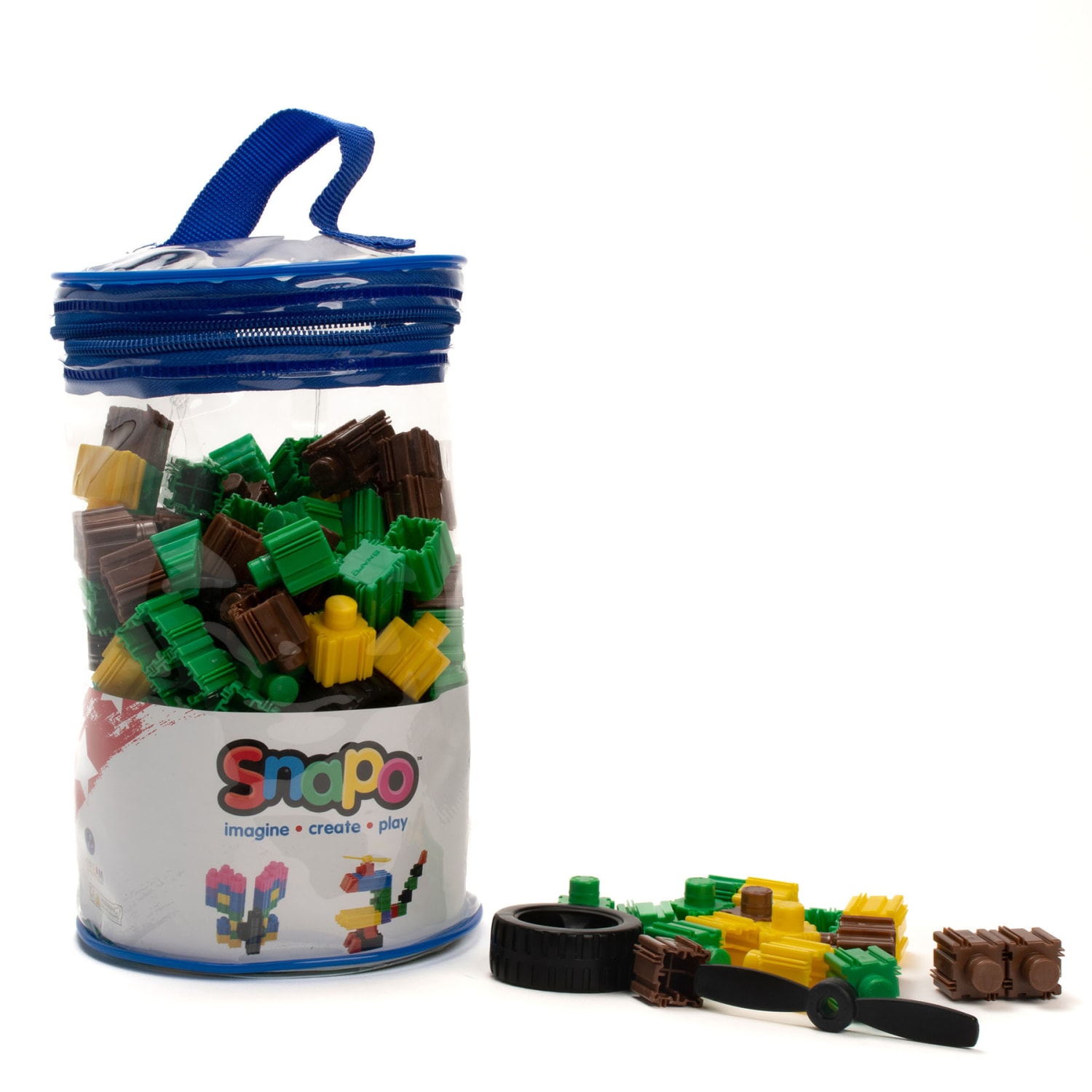 Snapo Building Blocks, Mine World Creator Kit, 200 Pieces - Image 5