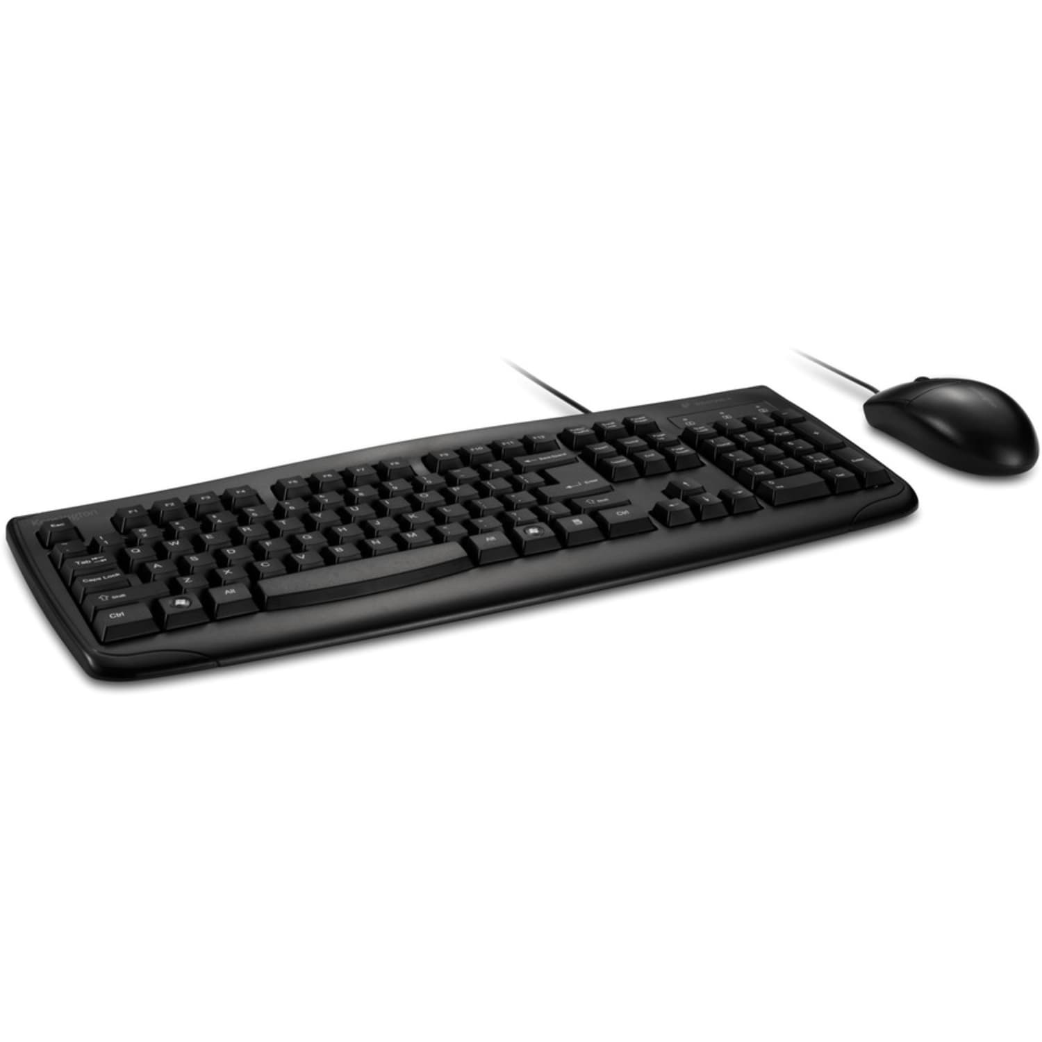 Kensington Pro Fit Washable Wired Desktop Set - USB Cable Keyboard - 104 Key - USB Cable Mouse - Optical - 1600 dpi - Rugged - Scroll Wheel - Symmetrical - Compatible with PC - Image 6