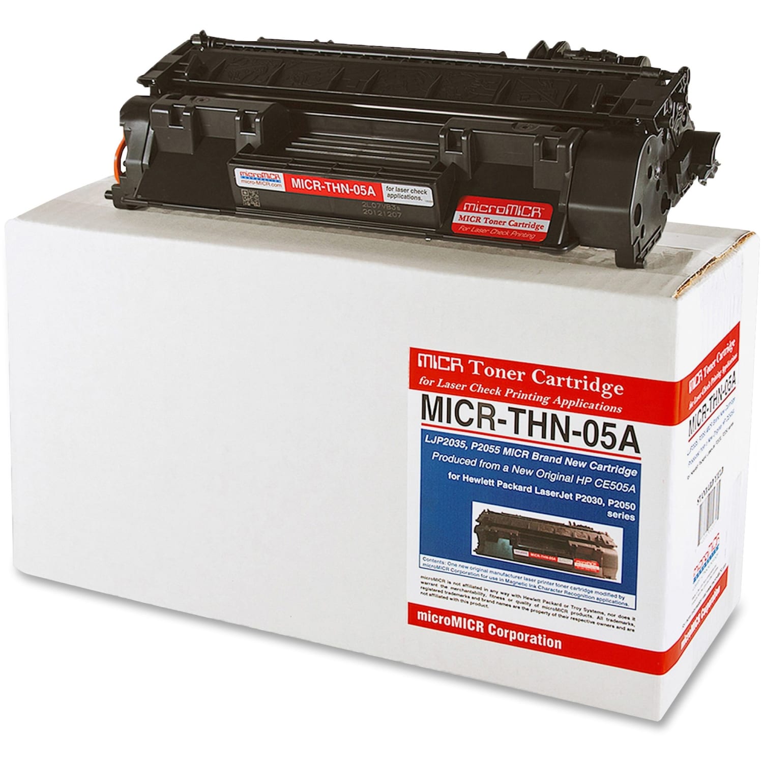 MicroMICR Remanufactured Black Toner Cartridge Replacement For HP 05A, CE505A, THN-05A - Image 3