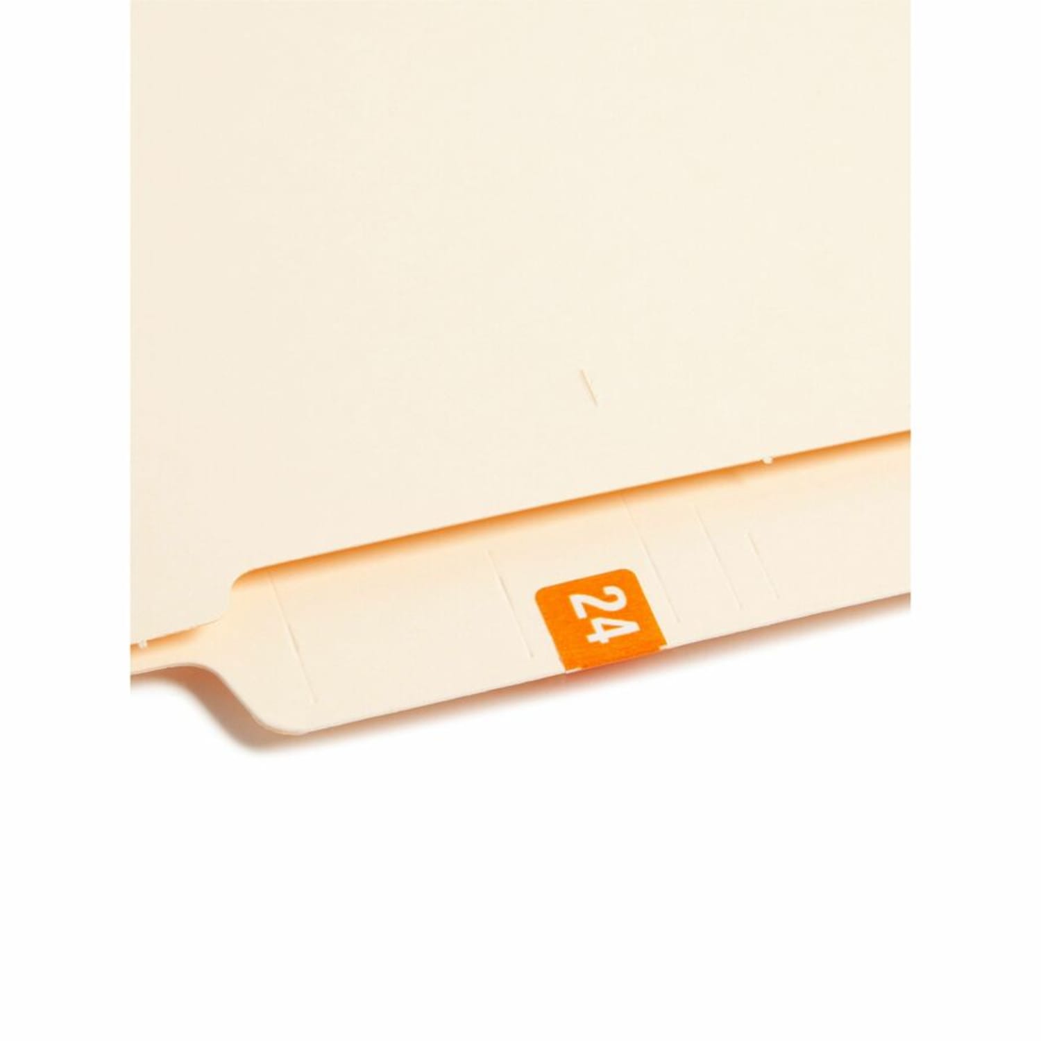 Smead ETS Color-Coded Year Labels, SMD67924, 1/2in x 1in, Orange, 25 Labels Per Sheet, Pack Of 10 Sheets - Image 3