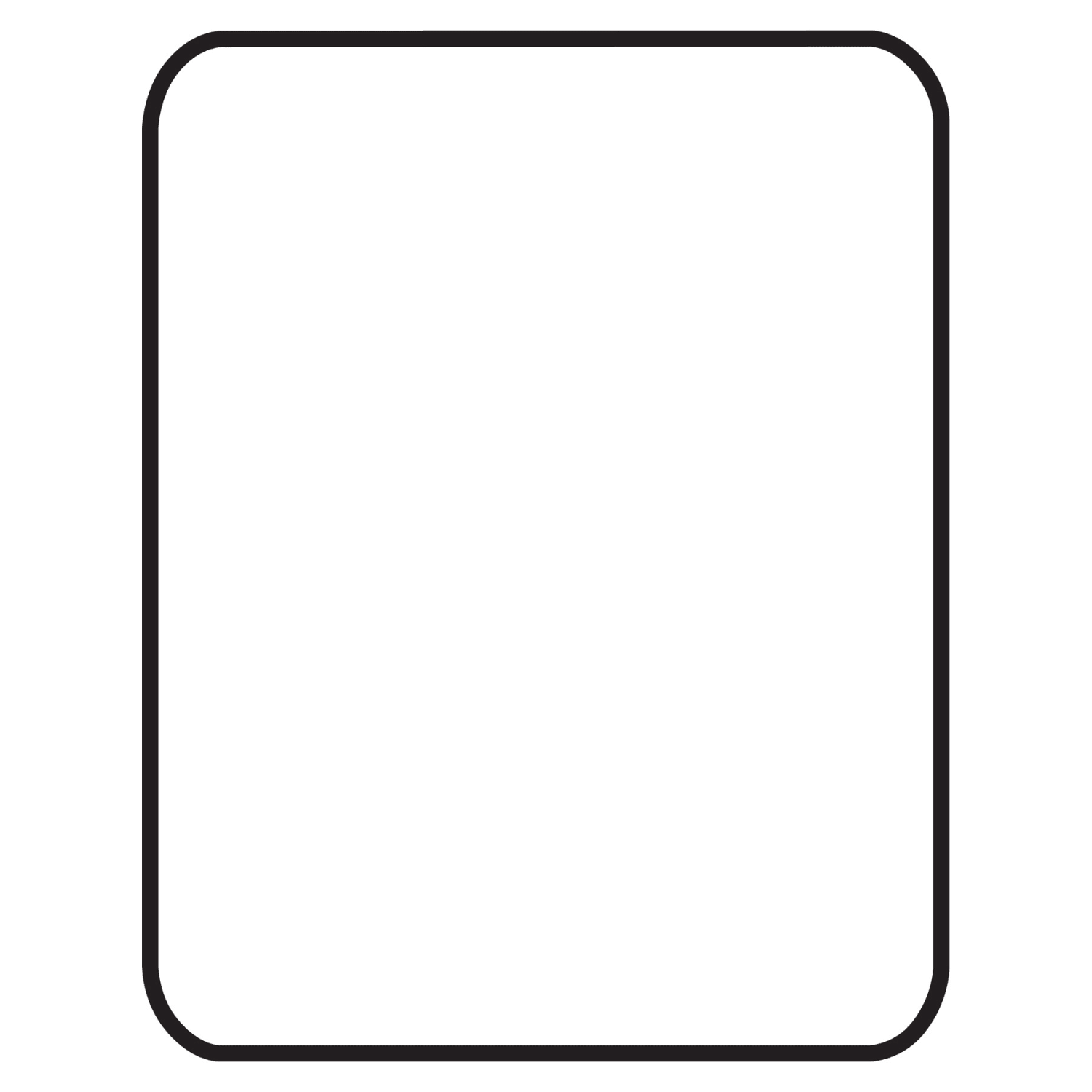 Lorell Rolled Low Pile Studded Chair Mat, 36in x 48in, Standard Lip - Image 3