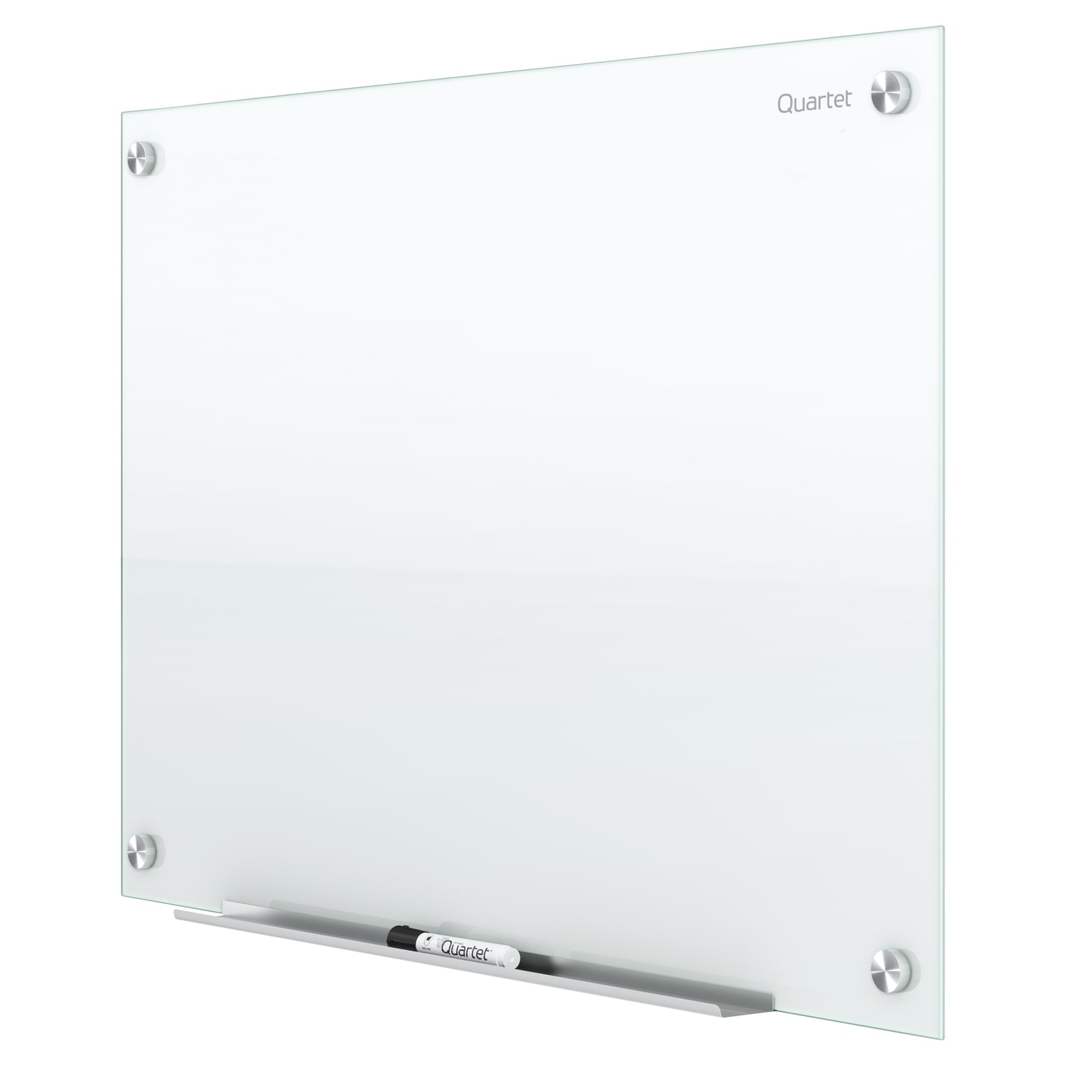 Quartet Infinity Unframed Glass Non-Magnetic Dry-Erase Whiteboard, 48in x 36in, White - Image 5