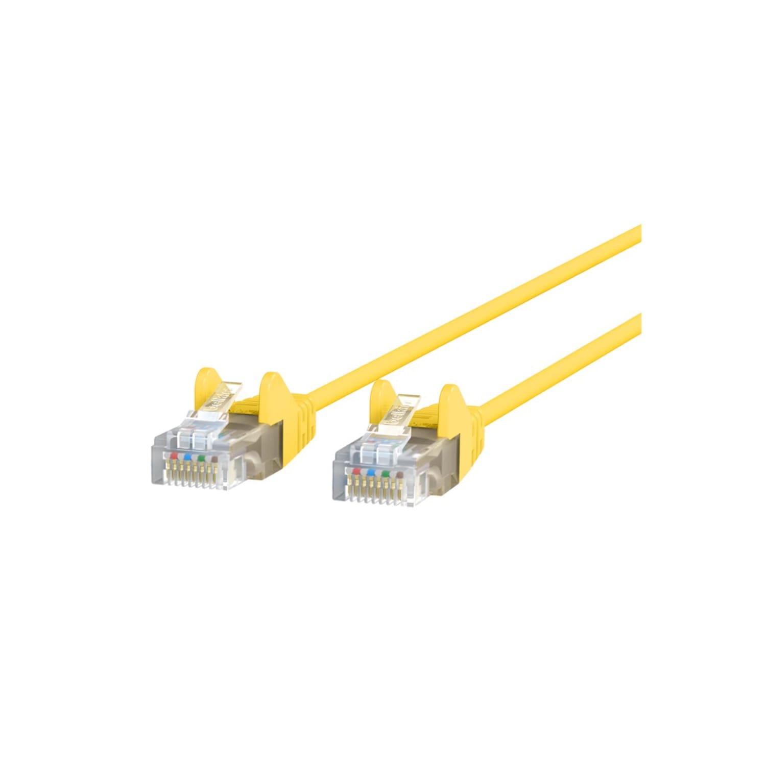 Belkin CAT6 Slim Gigabit Snagless UTP Ethernet Cable - 50 ft Category 6 Network Cable  - CE001B50YLWS