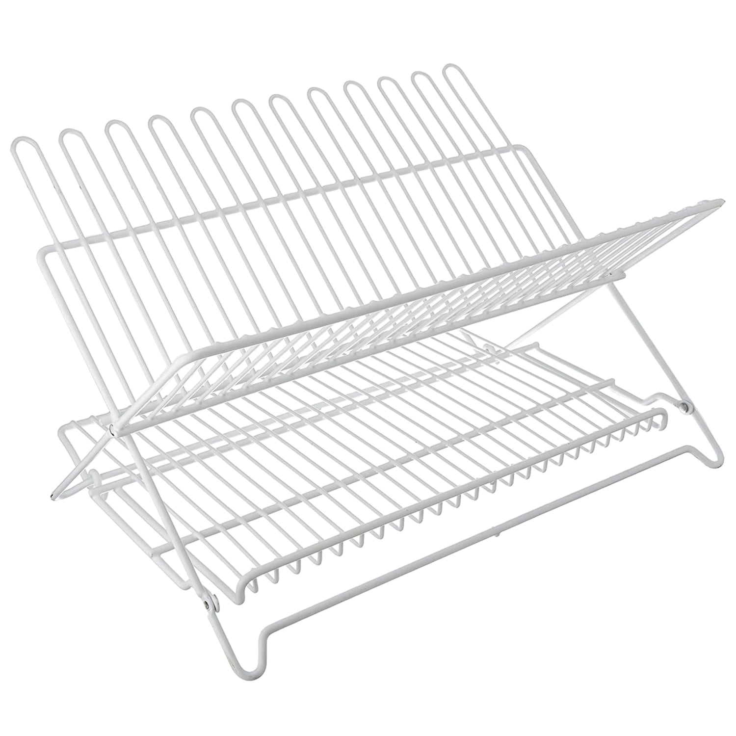 Better Houseware Dish Drain Board, Rack and Cutlery Caddy Kit, White - Image 3