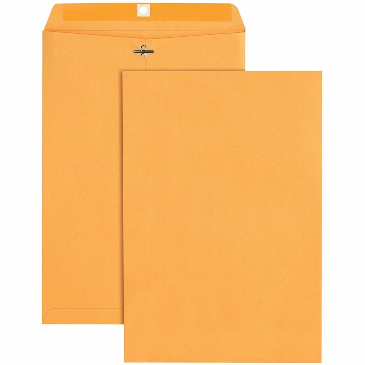 Quality Park Envelopes, 10in x 15in, Clasp Closure, Brown, Box Of 100 - Image 3