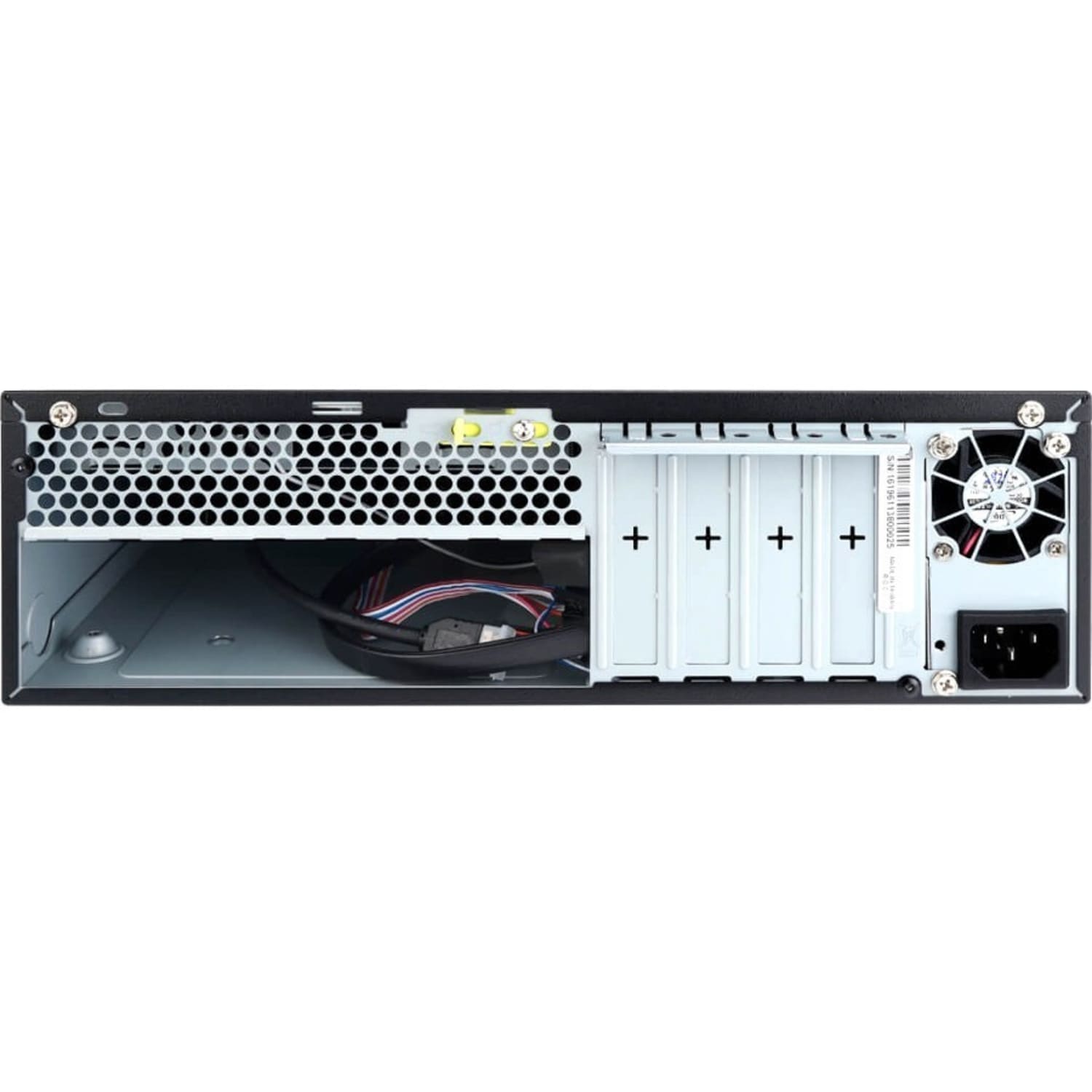 In Win CJ712 8L Small Form Factor Chassis - Ultra Small - Black - 3x Bay - 1x 3.15inxFan(s) Installed - CJ712AU265TB3 - Image 5