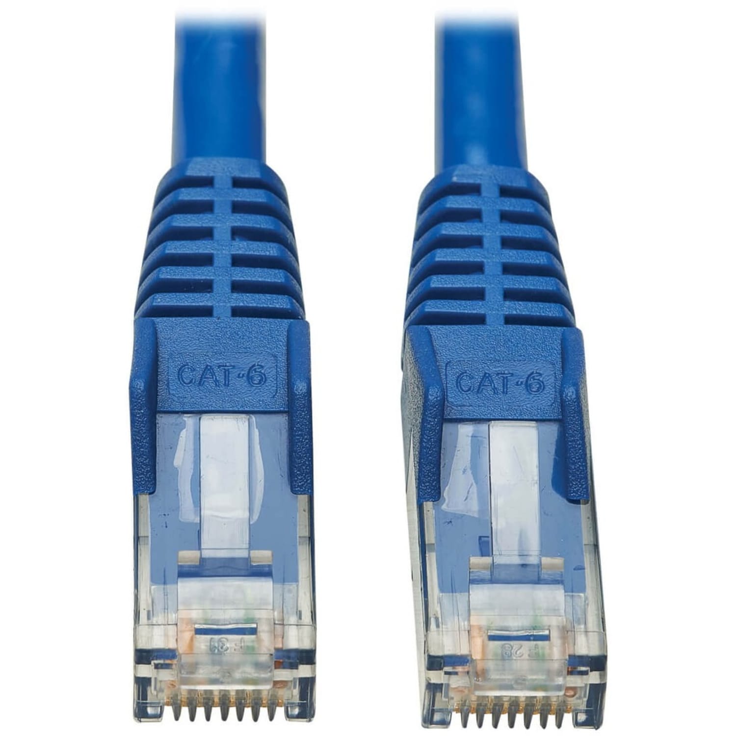 Tripp Lite Cat6 UTP Patch Cable (RJ45) - M/M, PoE, Gigabit, Snagless, CMR-LP, Blue, 6 ft. - First End: 1x R - N201P006BL