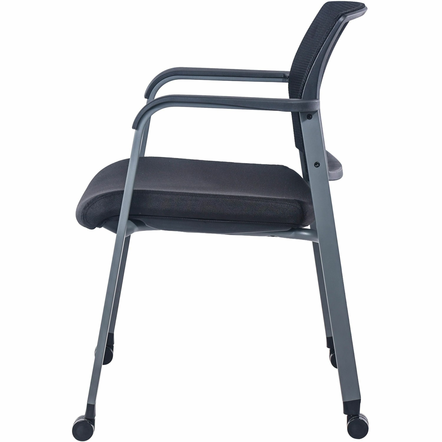 Lorell Guest Chair, Black/Gray - Image 6