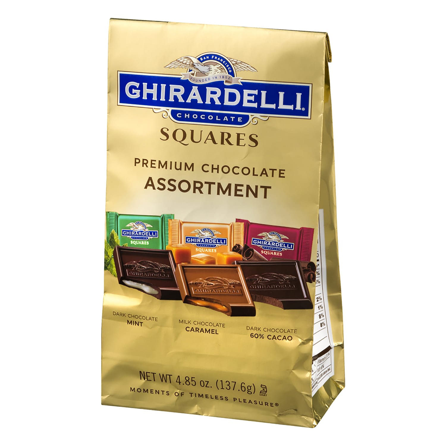 Ghirardelli Chocolate Squares, Premium Assortment, 4.85 Oz, Pack Of 3 Bags - Image 4