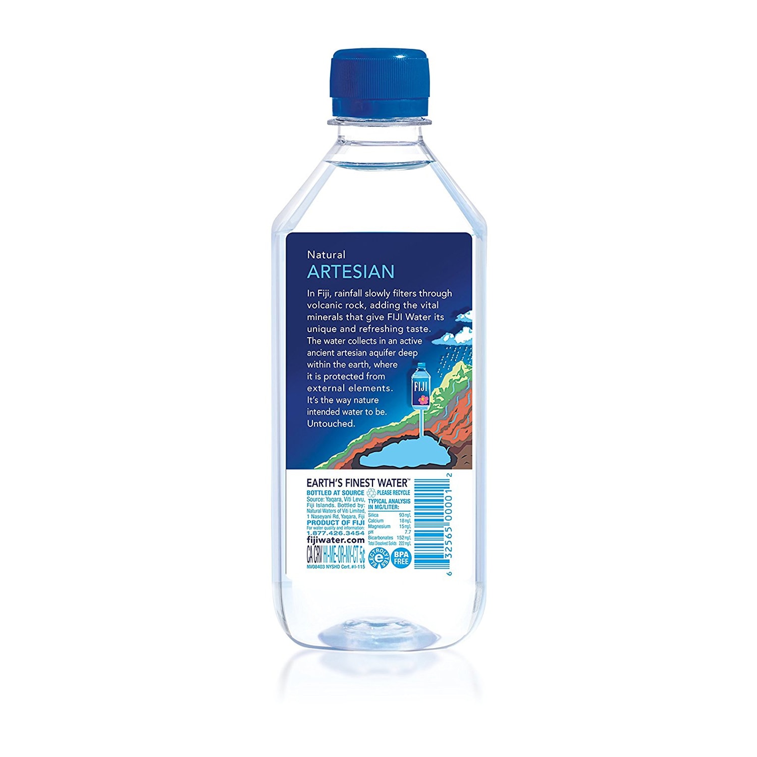 Fiji Natural Artesian Water, 16.9 Oz, Pack Of 24 Bottles - Image 4