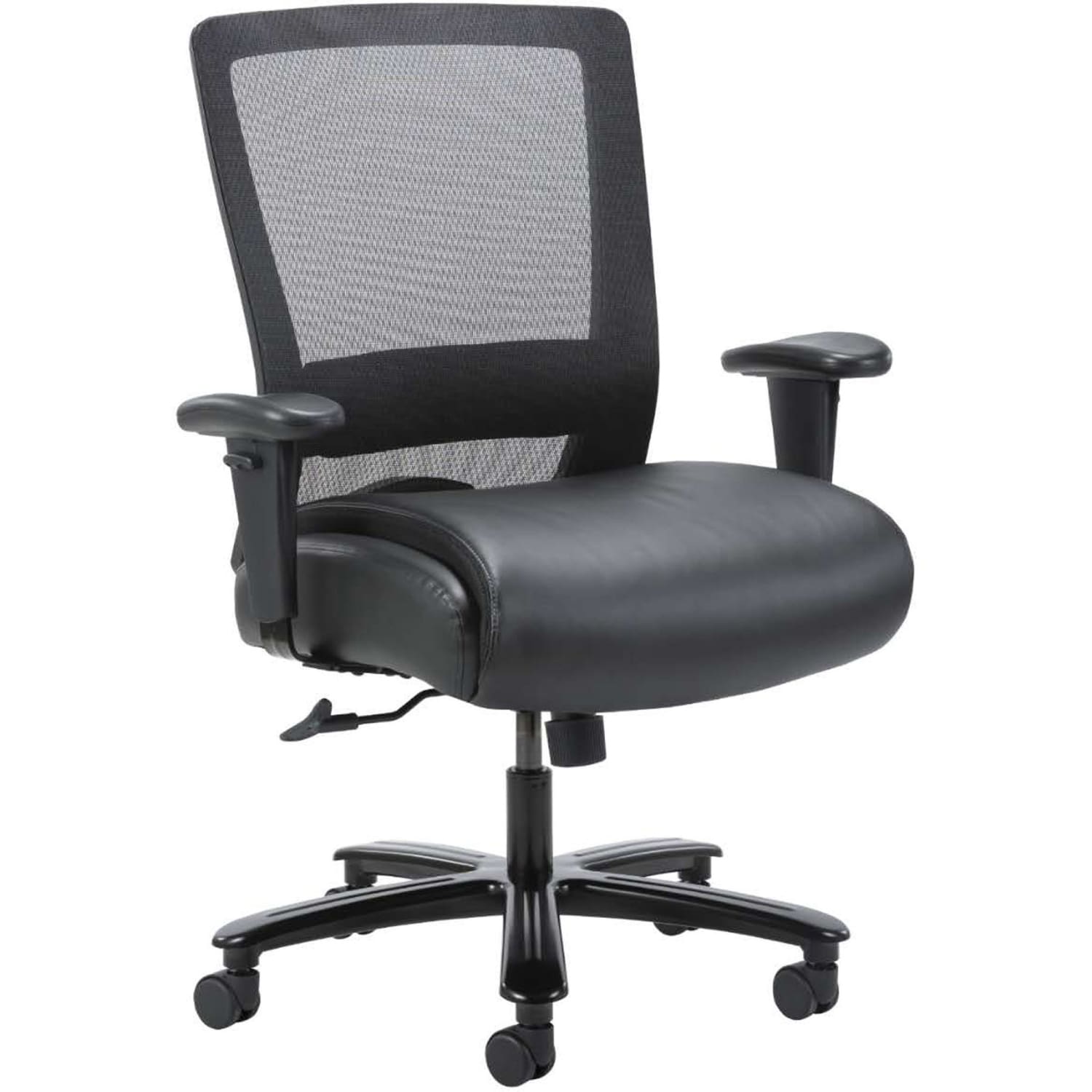 Lorell Heavy-Duty High-Back Mesh Task Chair, Black - Image 3