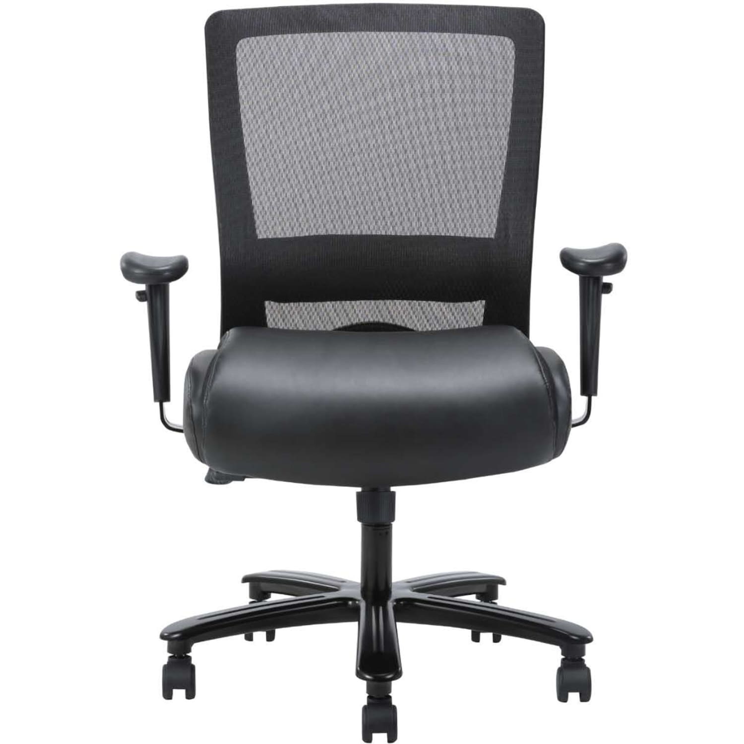 Lorell Heavy-Duty High-Back Mesh Task Chair, Black - Image 4