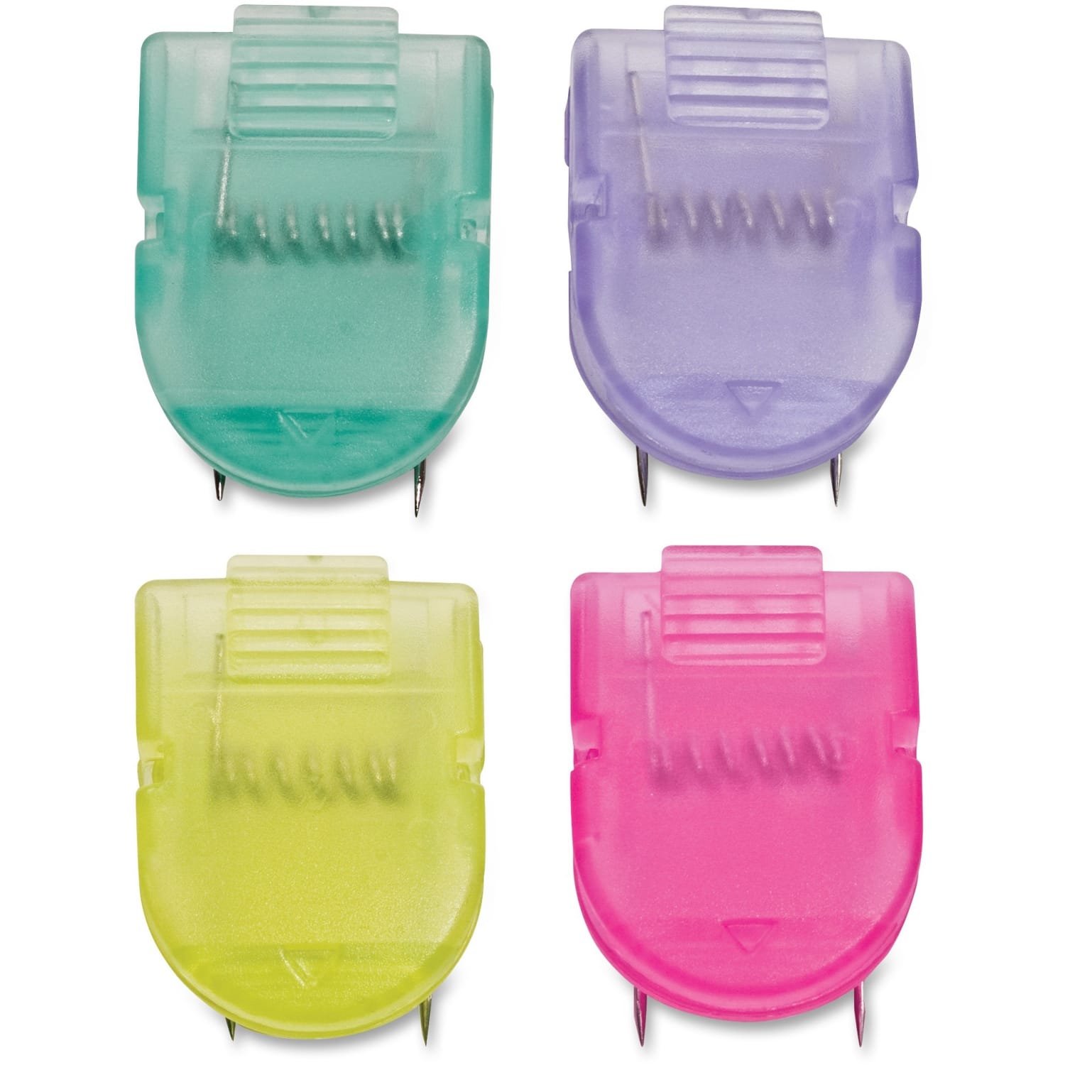 Advantus Panel Wall Clips, Box Of 4, Assorted Colors - Image 4