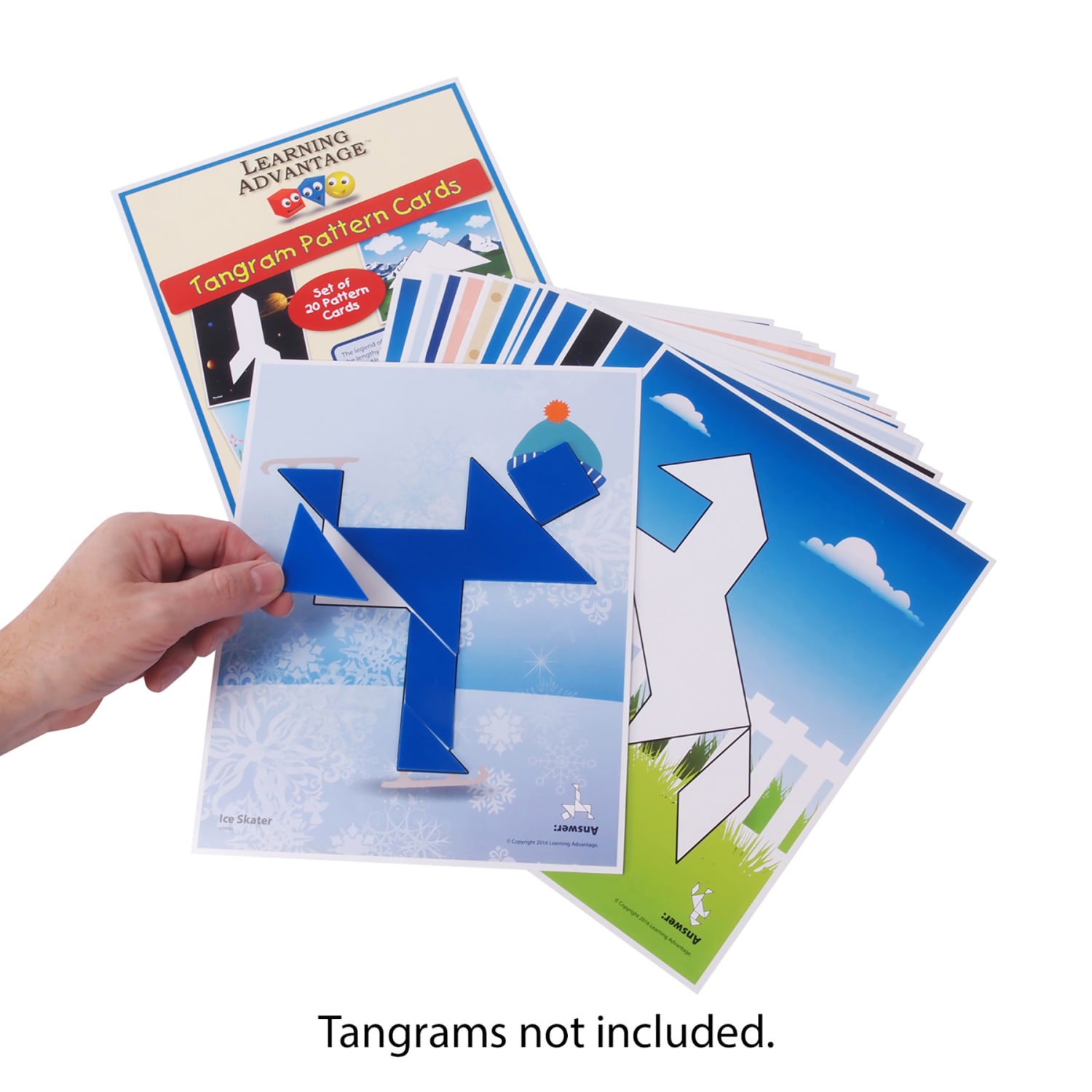 Learning Advantage Tangrams and Pattern Cards - Image 4
