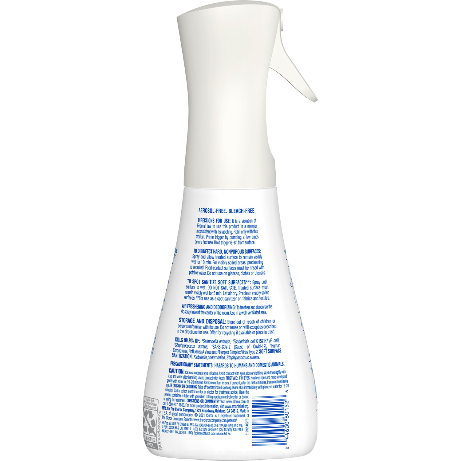 Clorox Disinfecting Mist Multi-Surface Spray, Eucalyptus Peppermint, 16 Fl Oz - Image 4